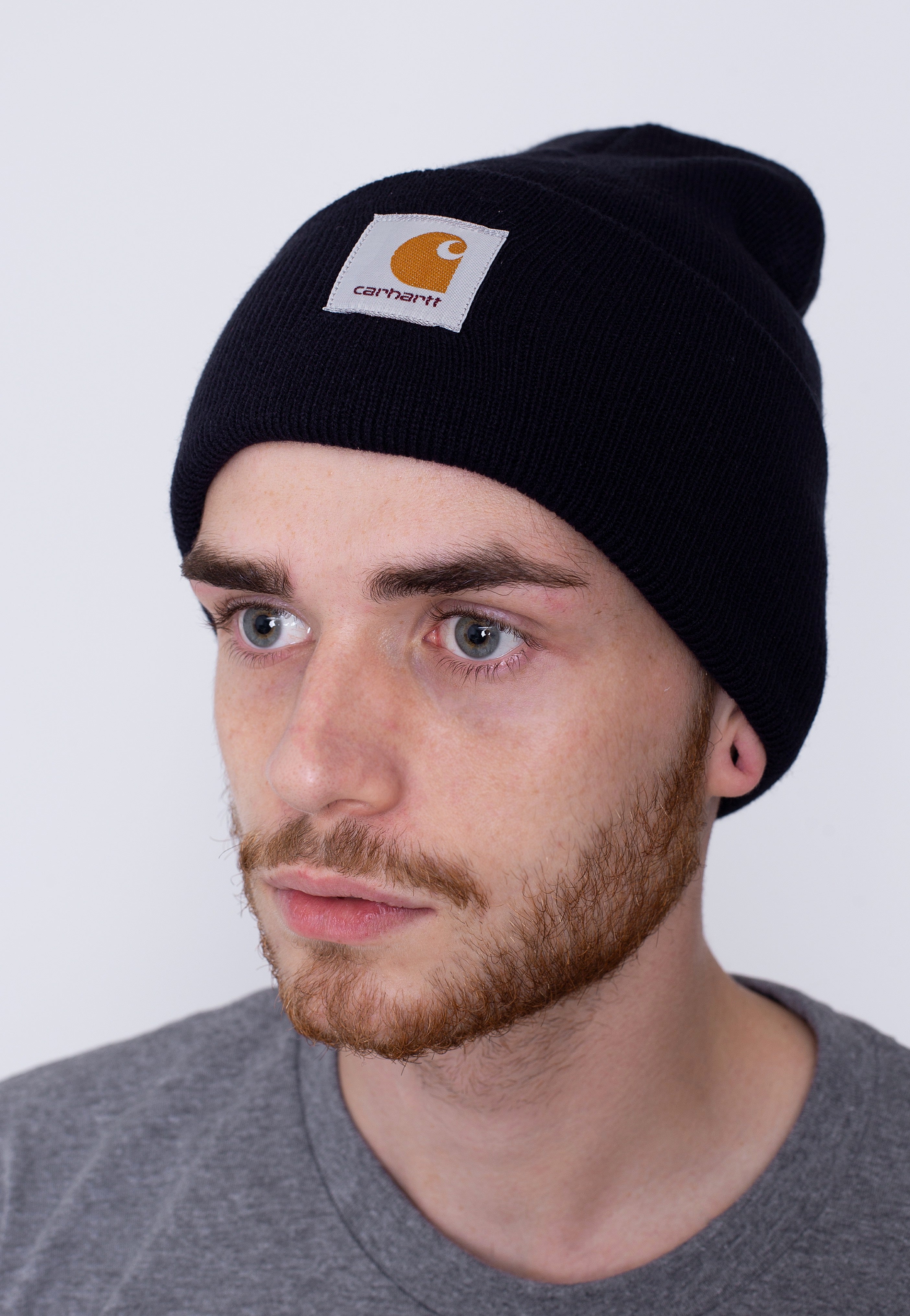 Carhartt WIP - Acrylic Watch Dark Navy - Beanie | Neutral-Image