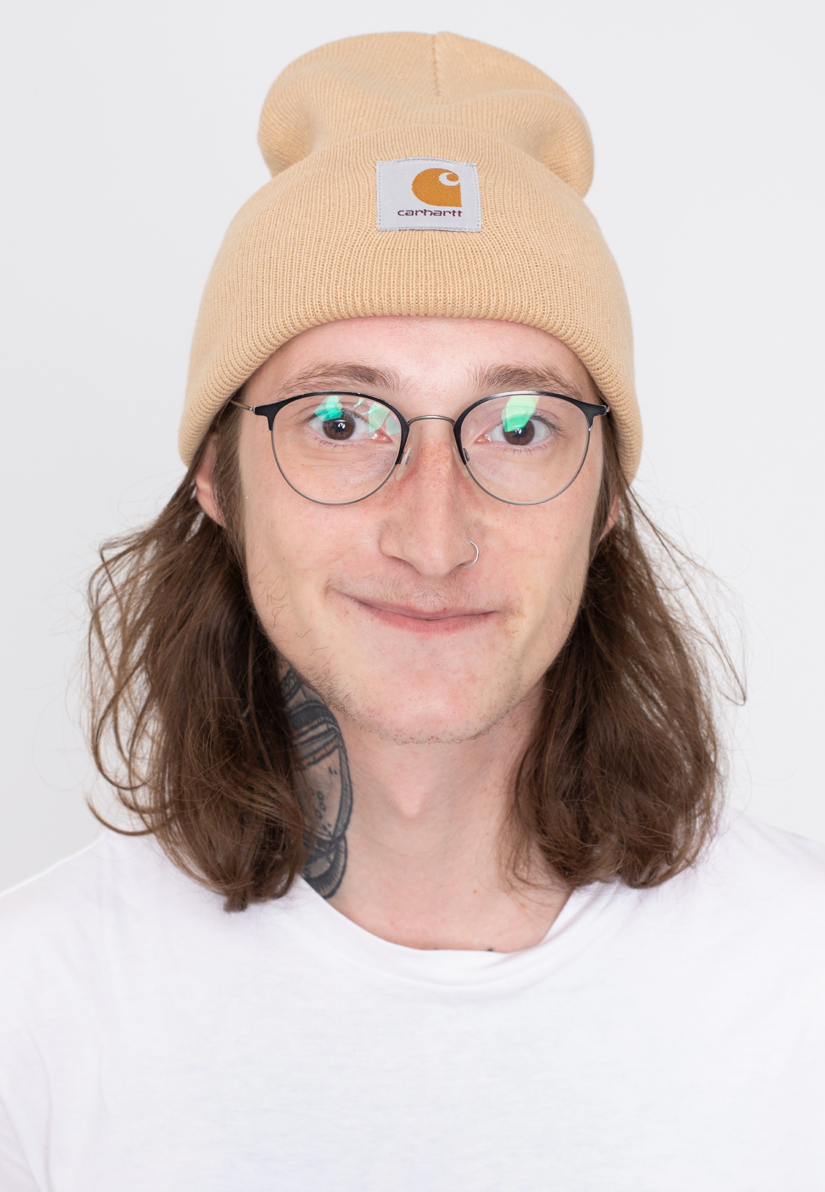 Carhartt WIP - Acrylic Watch Dusty H Brown - Beanie | Neutral-Image
