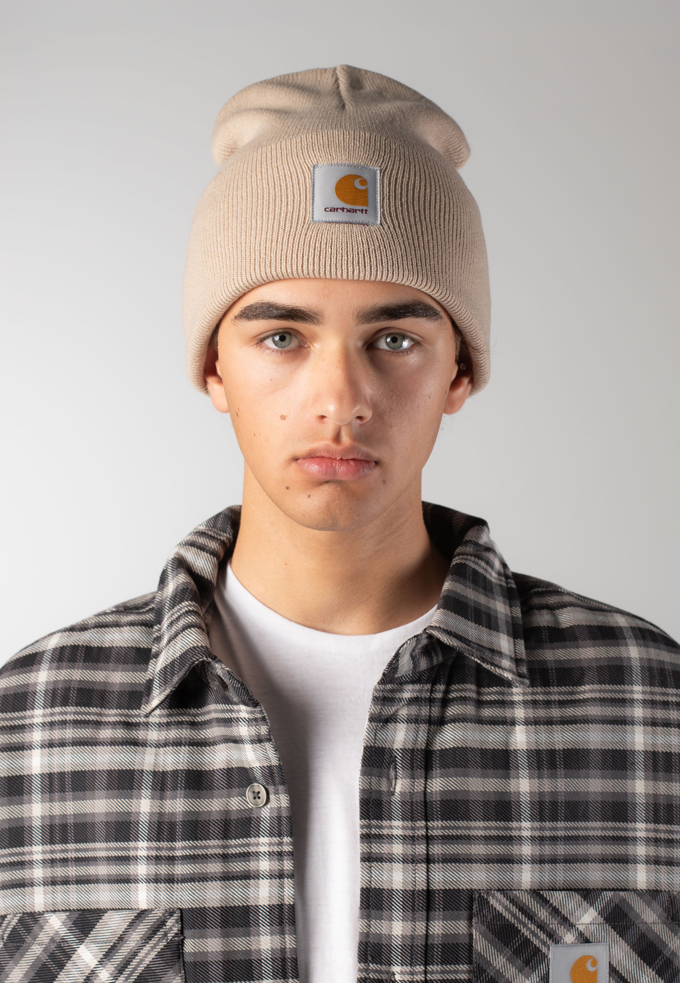 Carhartt WIP - Acrylic Watch Fleur De Sel - Beanie | Neutral-Image