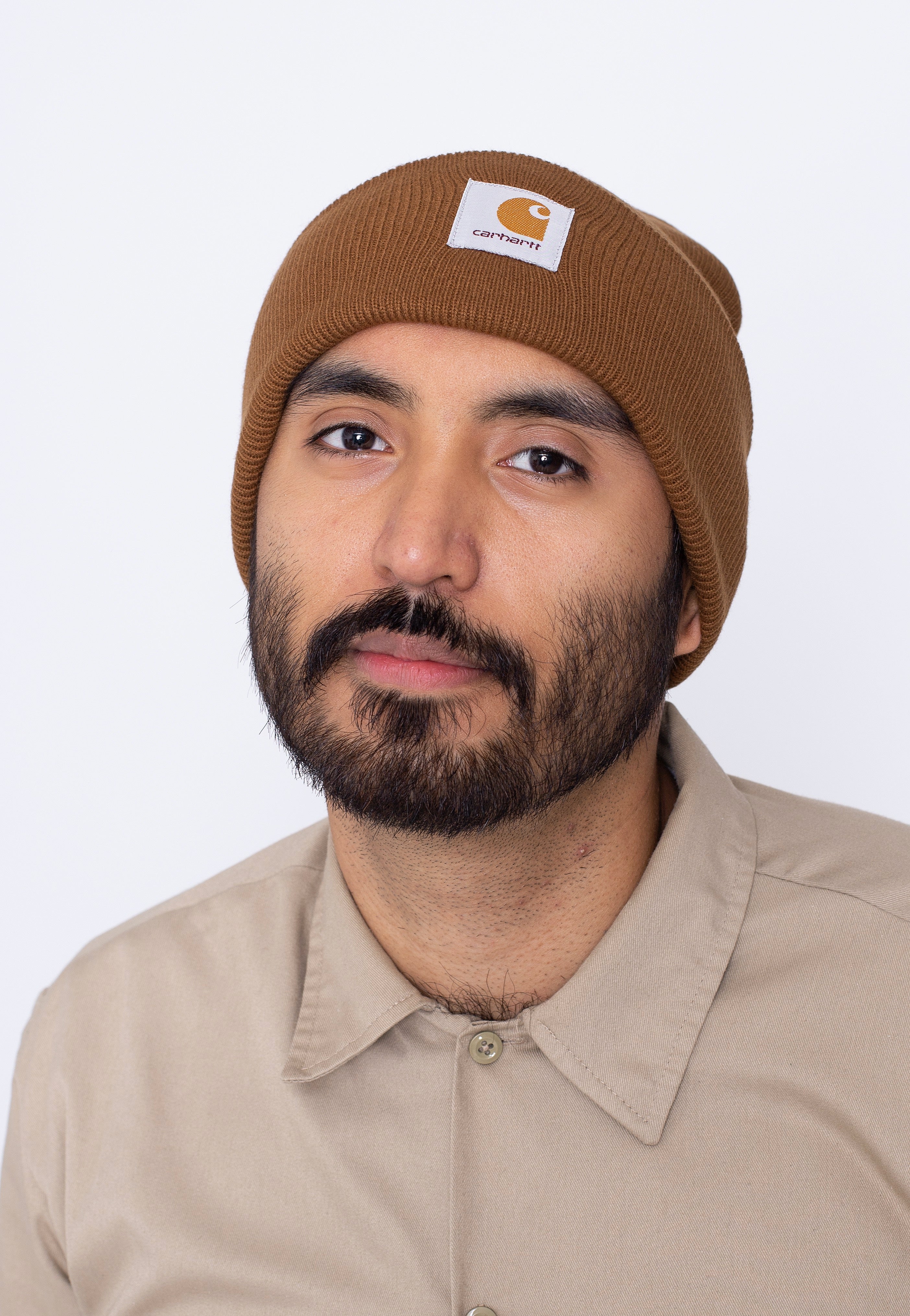 Carhartt WIP - Acrylic Watch Hamilton Brown - Beanie | Neutral-Image