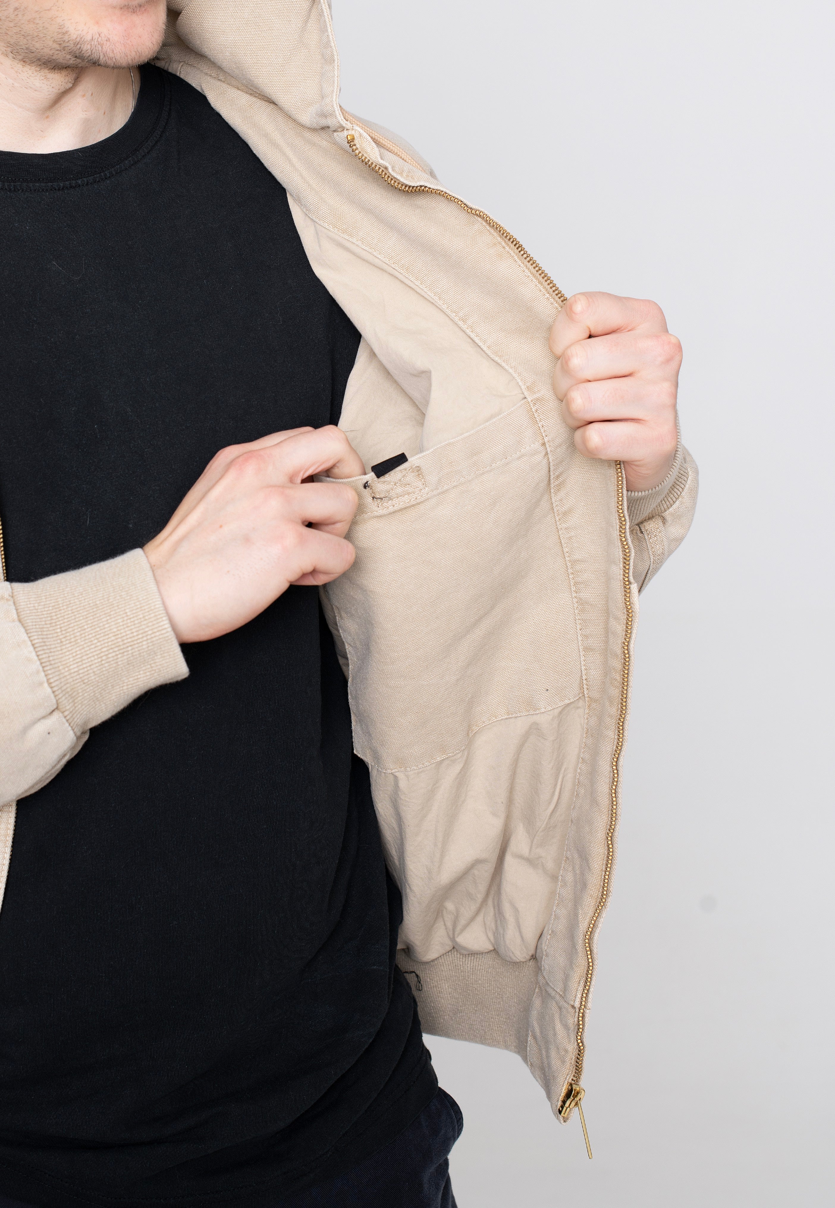 Carhartt WIP Active Faded Dusty H Brown - Jacket | Impericon