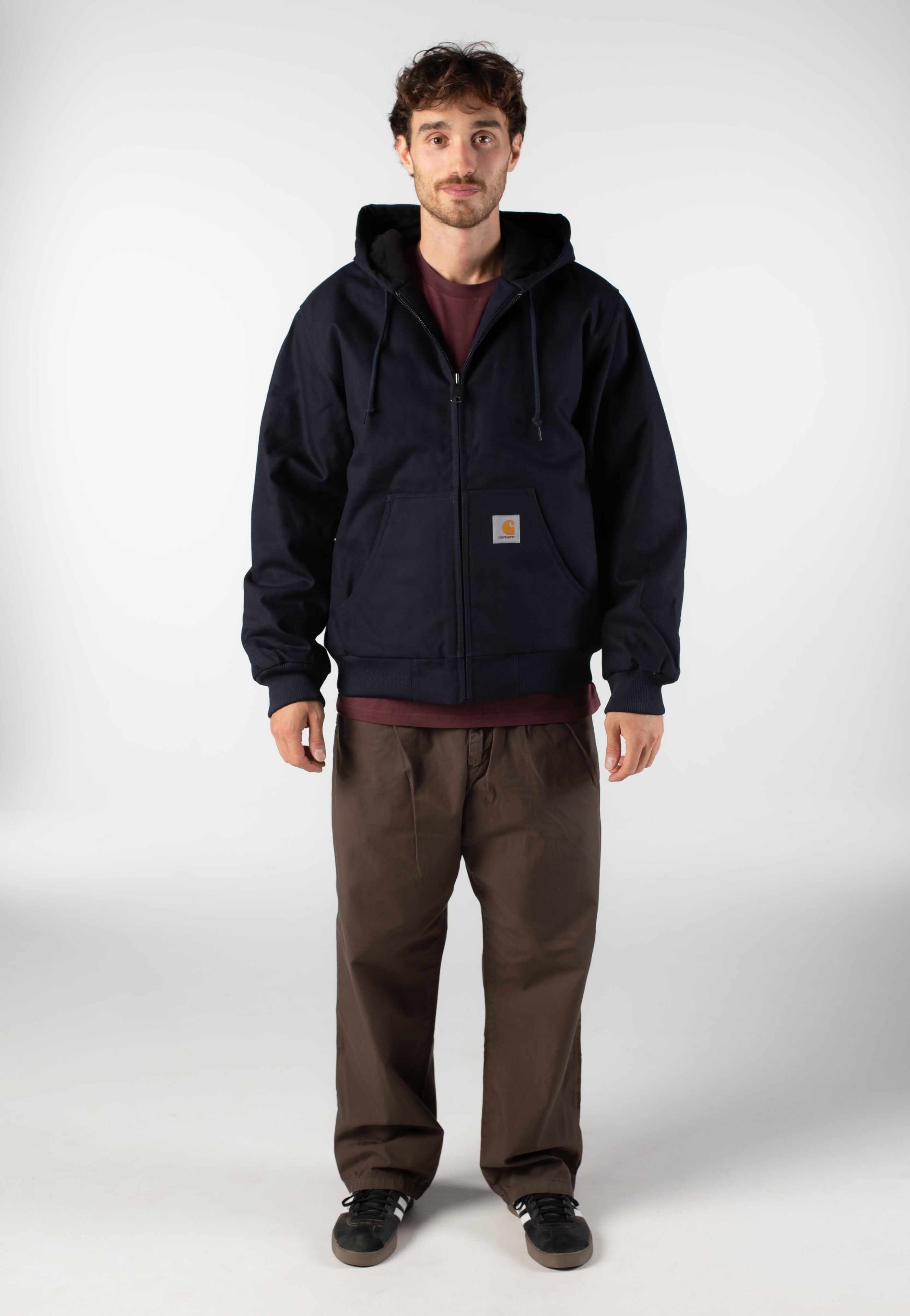 Carhartt WIP - Active Rigid Dark Navy - Jacket | Men-Image