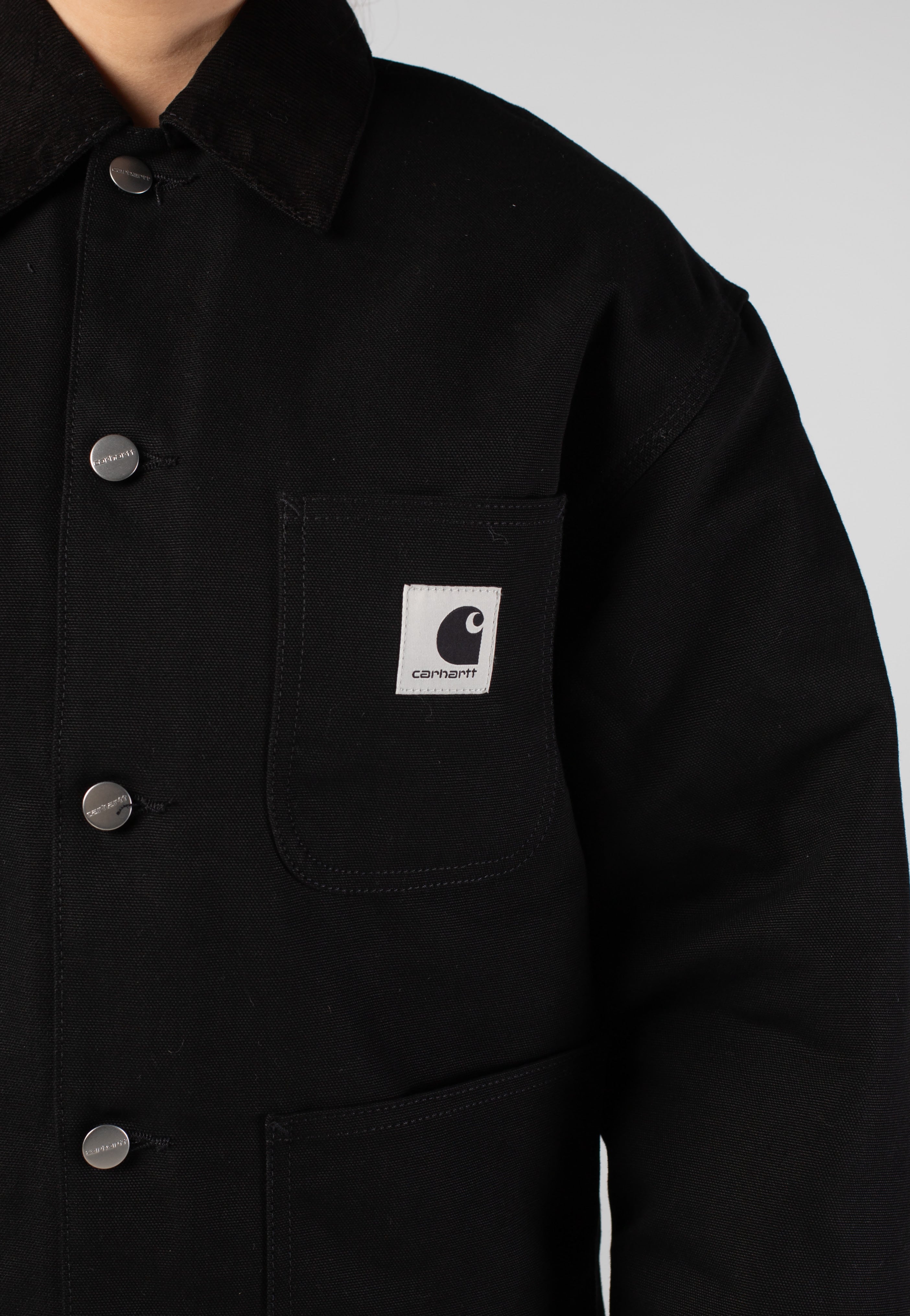 Carhartt WIP - W' OG Michigan Rigid Black/Black - Jacket | Women-Image