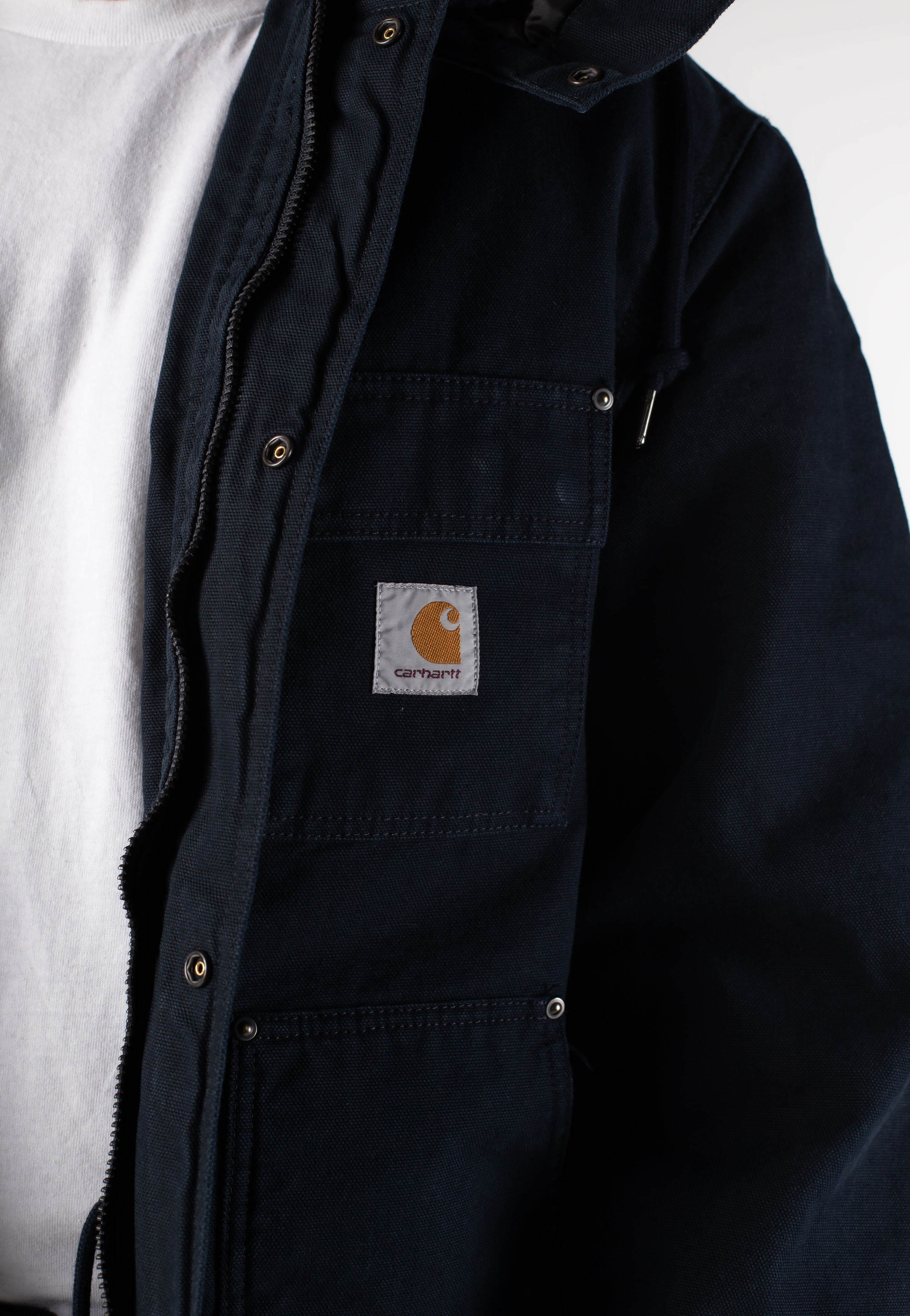 Carhartt WIP - Ambel Stone Washed Deep Night/Deep Night - Jacket | Men-Image