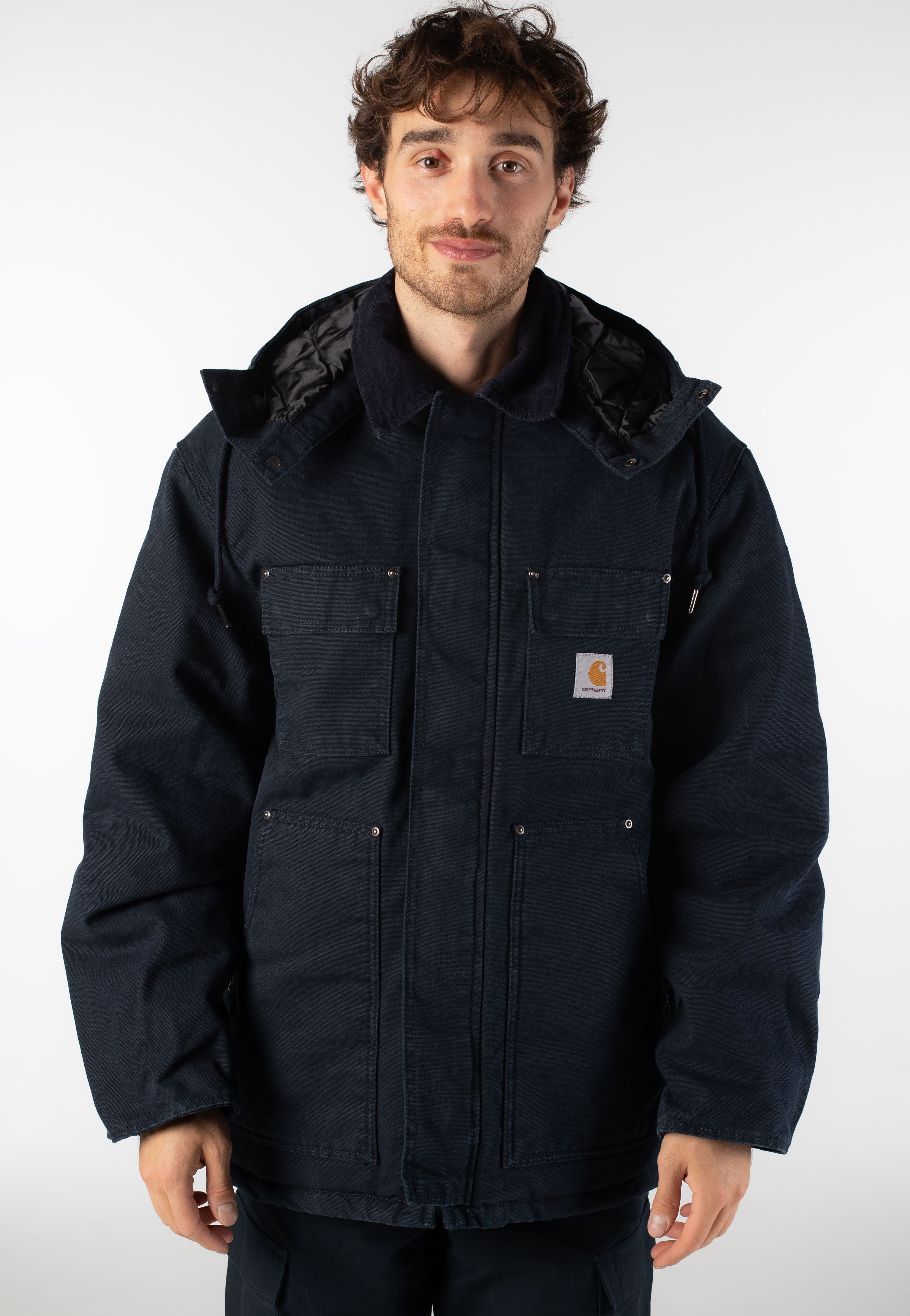 Carhartt WIP - Ambel Stone Washed Deep Night/Deep Night - Jacket