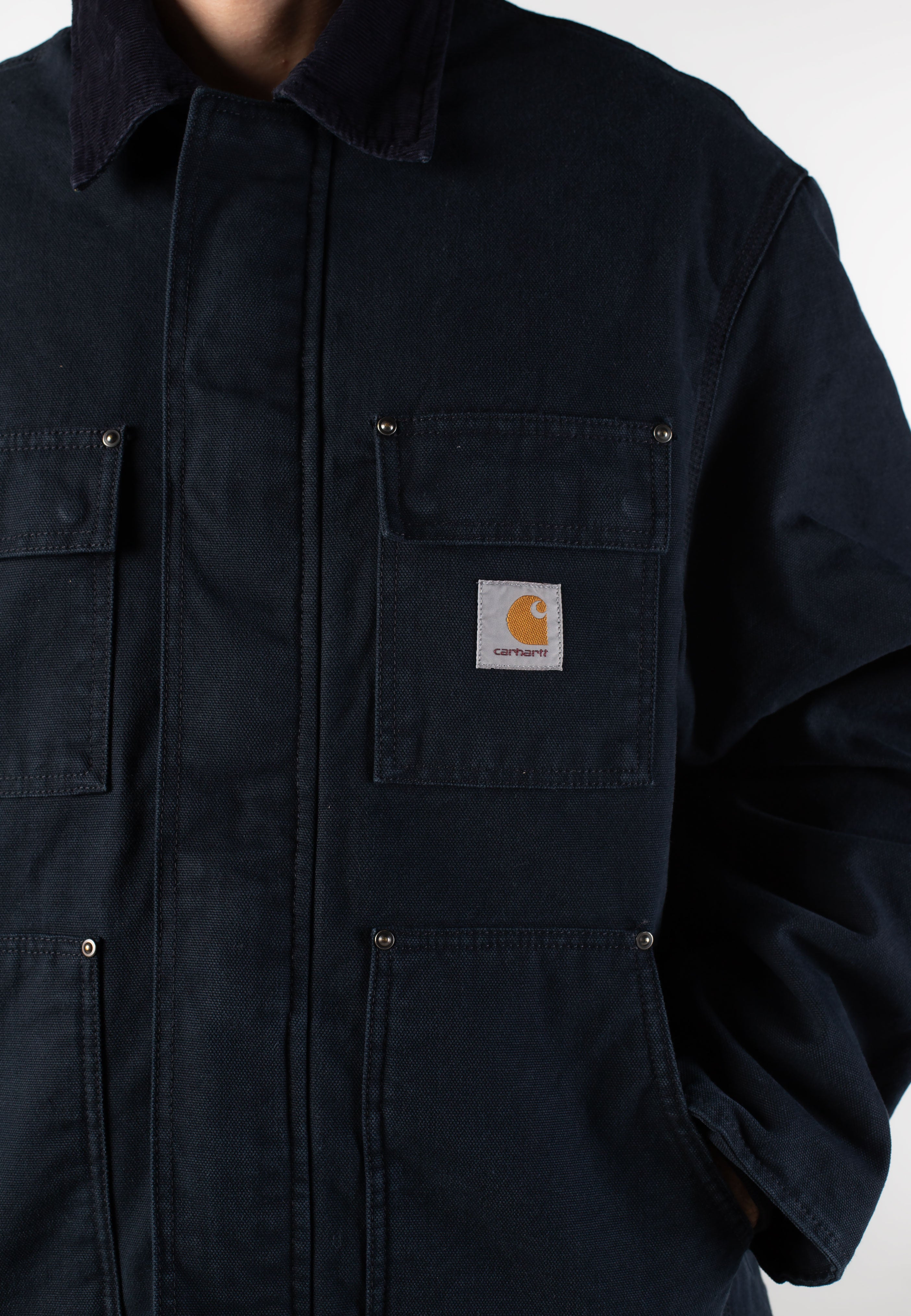 Carhartt WIP - Ambel Stone Washed Deep Night/Deep Night - Jacket | Men-Image
