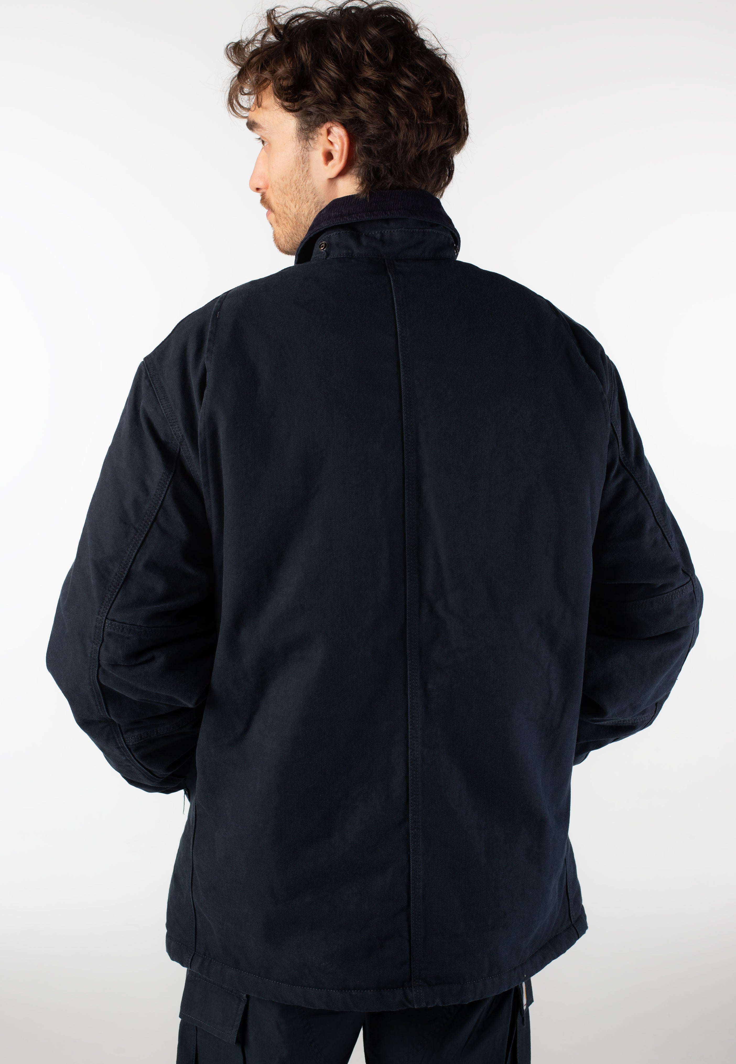 Carhartt WIP - Ambel Stone Washed Deep Night/Deep Night - Jacket | Men-Image