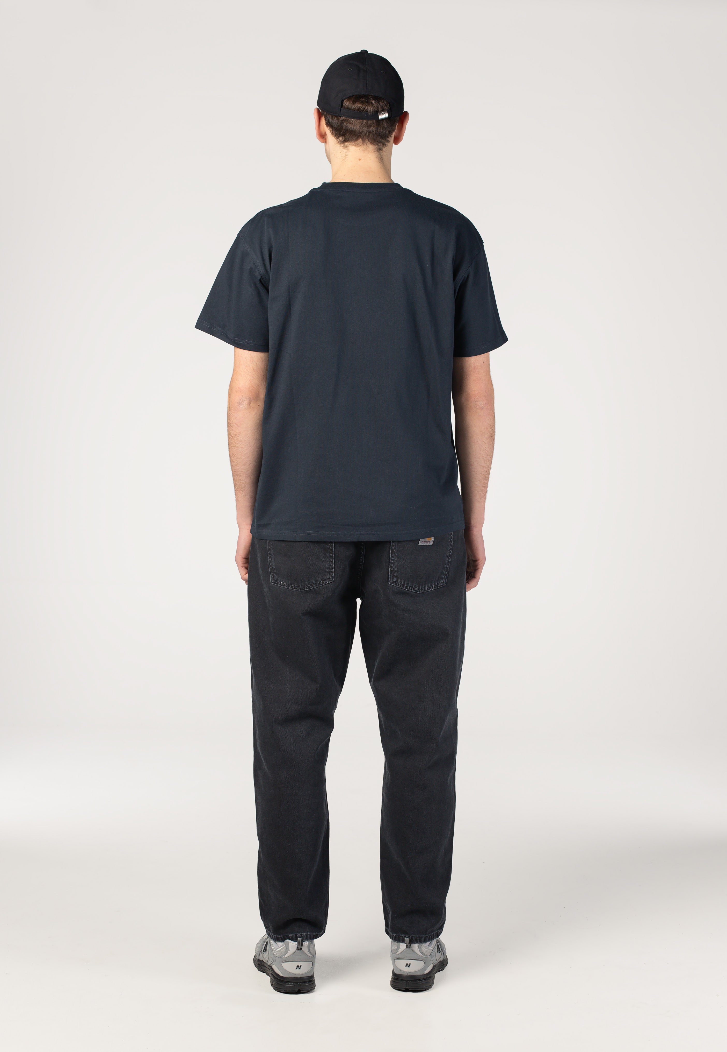Carhartt WIP - American Script Deep Night - T-Shirt | Men-Image