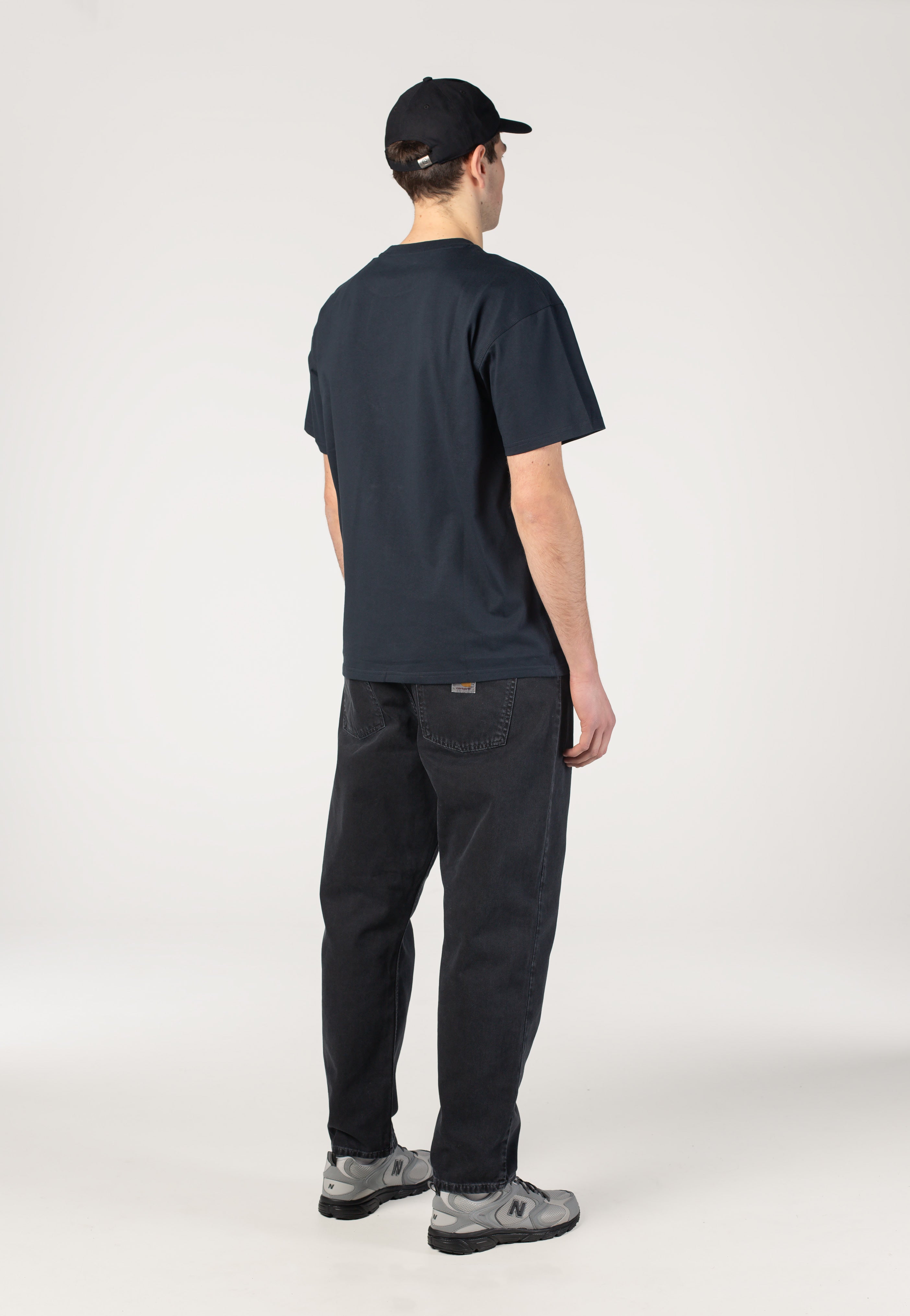 Carhartt WIP - American Script Deep Night - T-Shirt | Men-Image