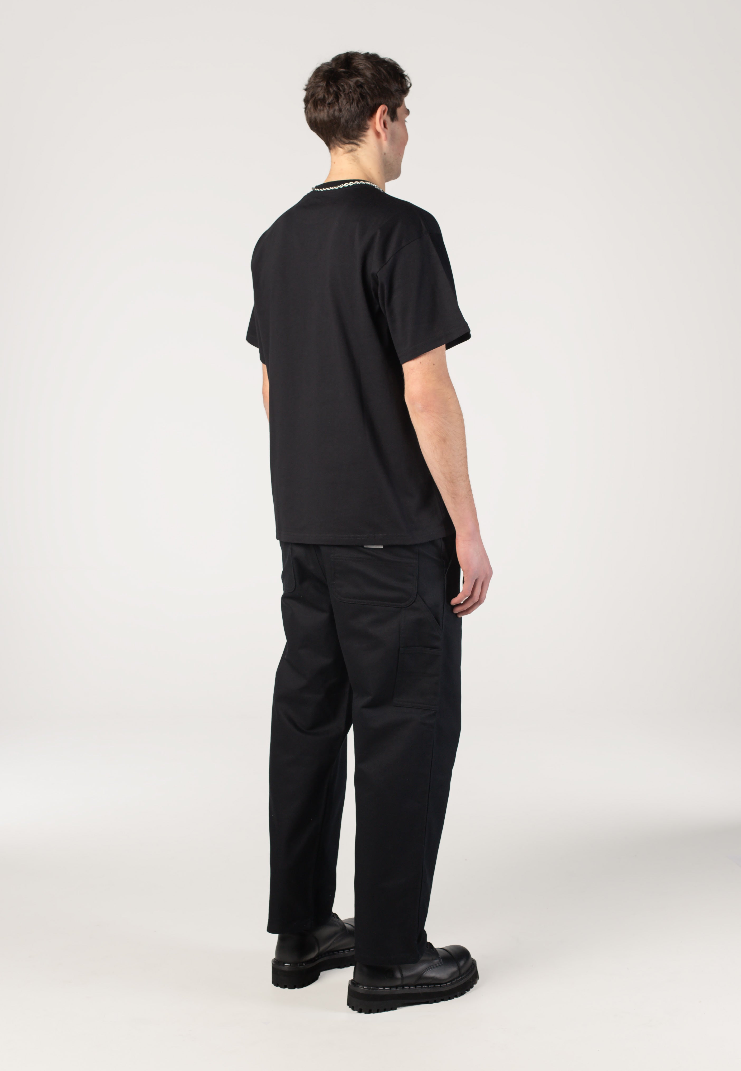 Carhartt WIP - Barbwire C Black - T-Shirt | Men-Image