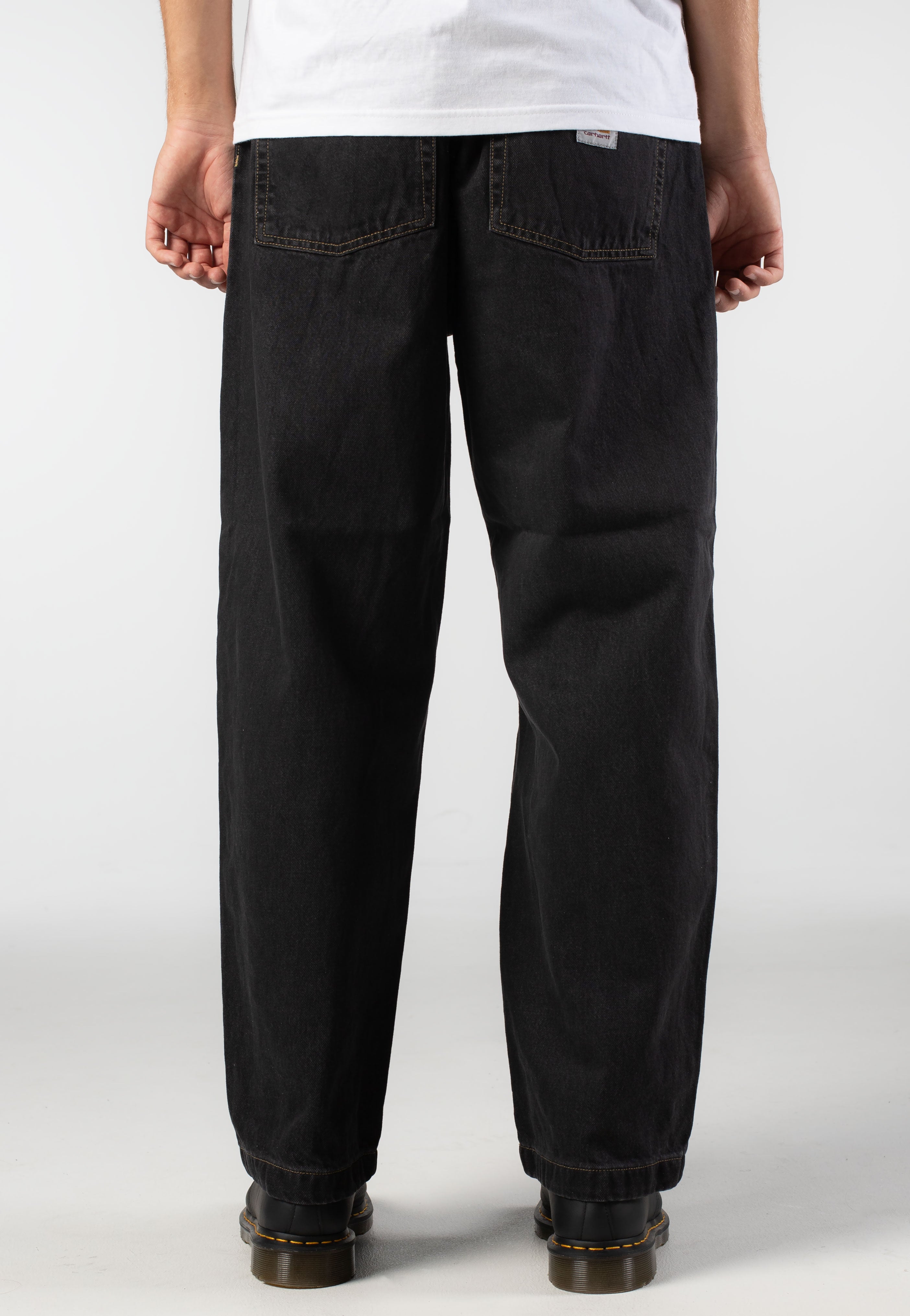 Carhartt WIP - Brandon Black Stone Washed - Jeans | Men-Image