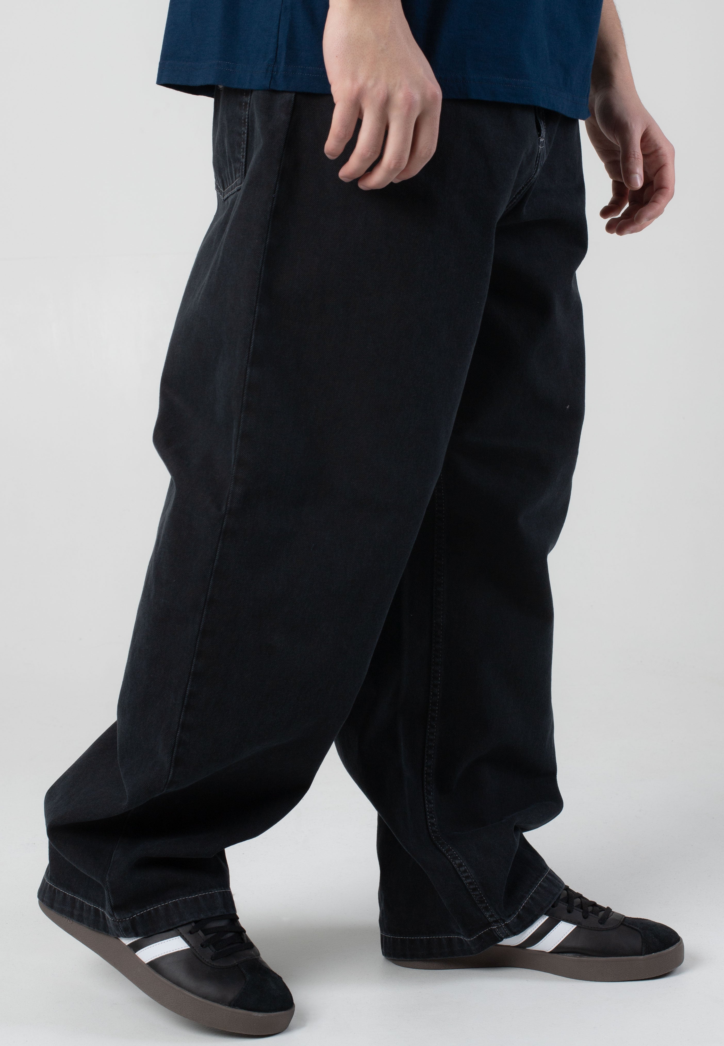 Carhartt WIP - Brandon Stone Dyed Black - Pants | Men-Image