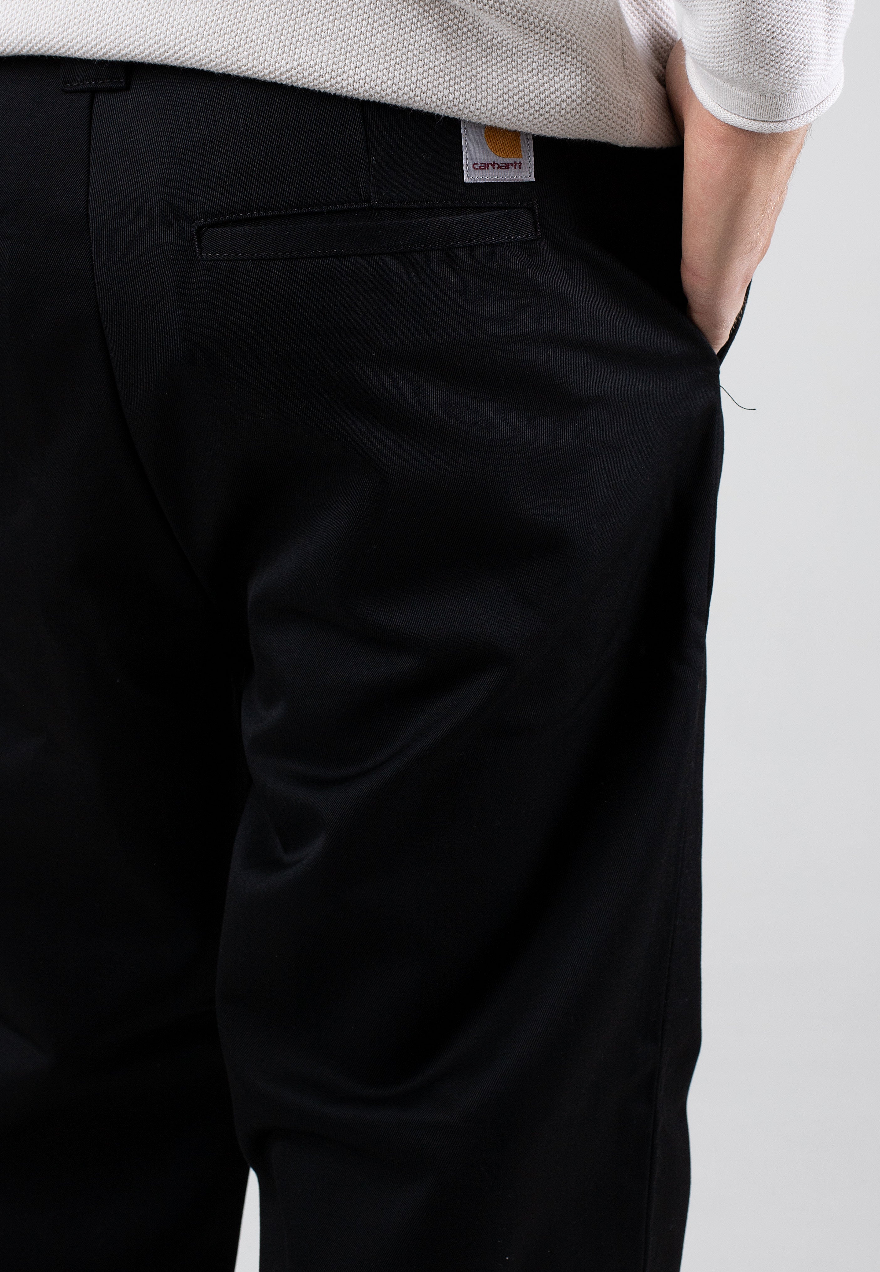 Carhartt WIP - Brooker Rigid Black - Pants | Men-Image