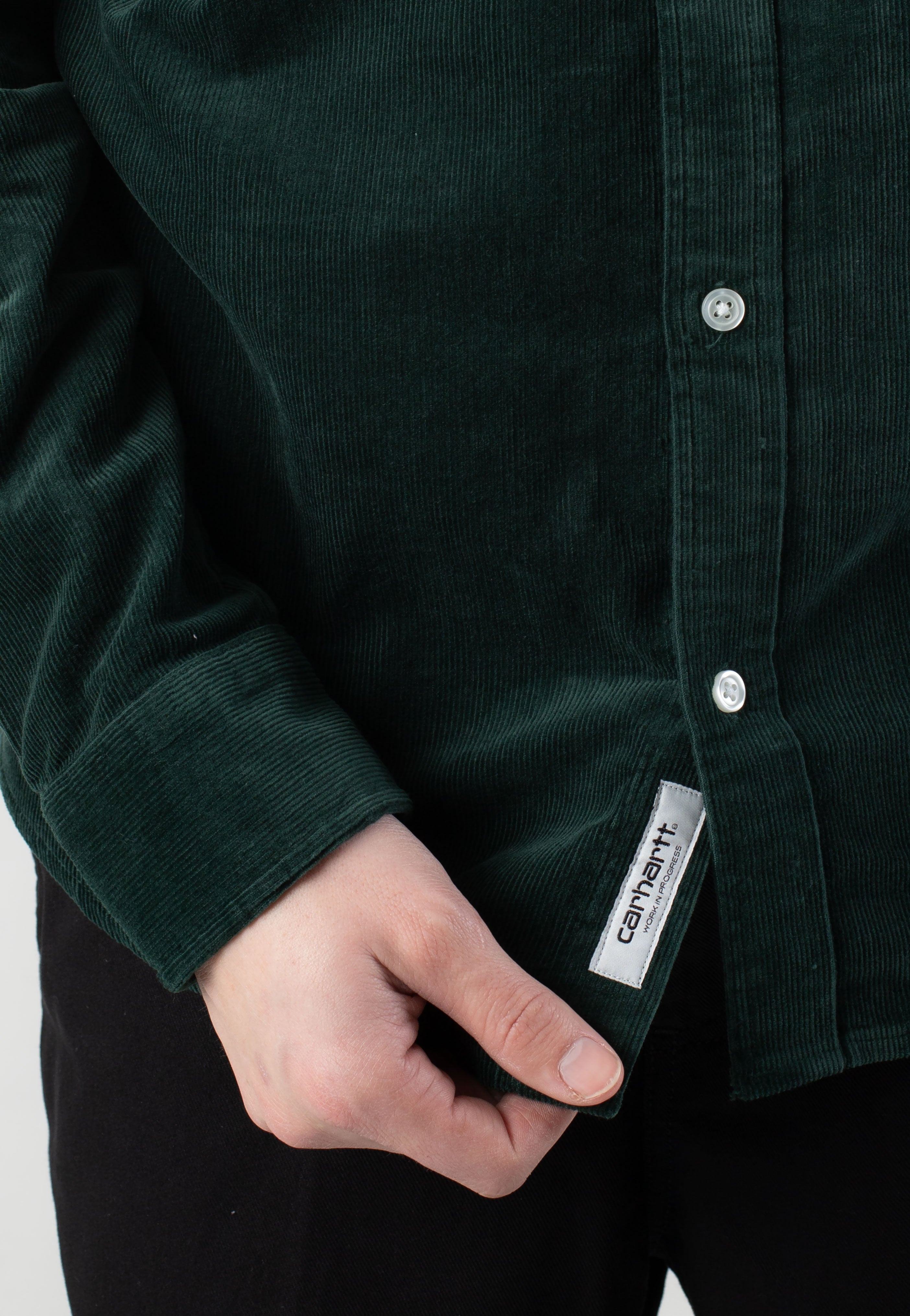 Carhartt WIP - Madison Fine Cord Conifer/Wax - Shirt | Men-Image