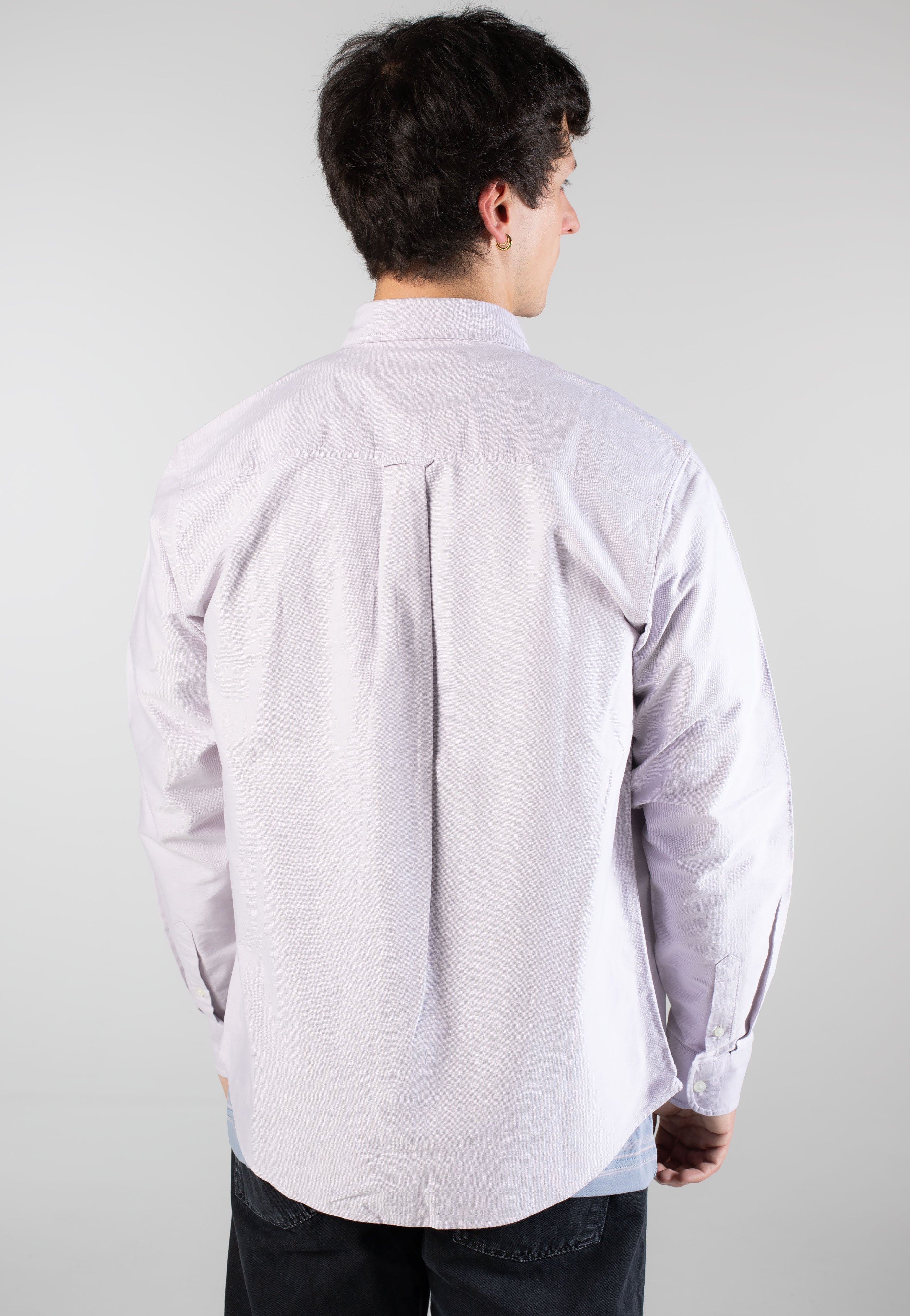 Carhartt WIP - C-Logo Pink Fog/White - Shirt | Men-Image