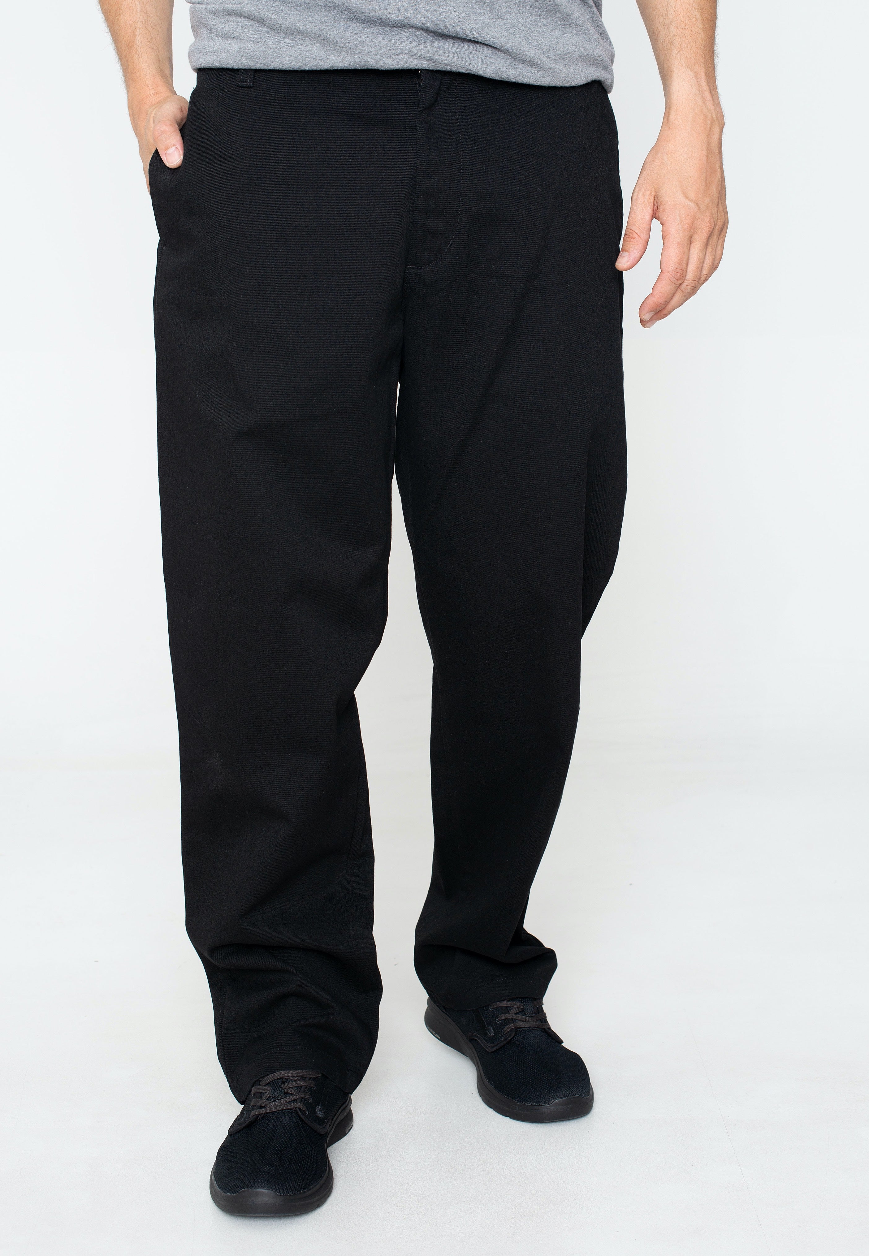 Carhartt WIP - Calder Rinsed Black - Pants | Men-Image