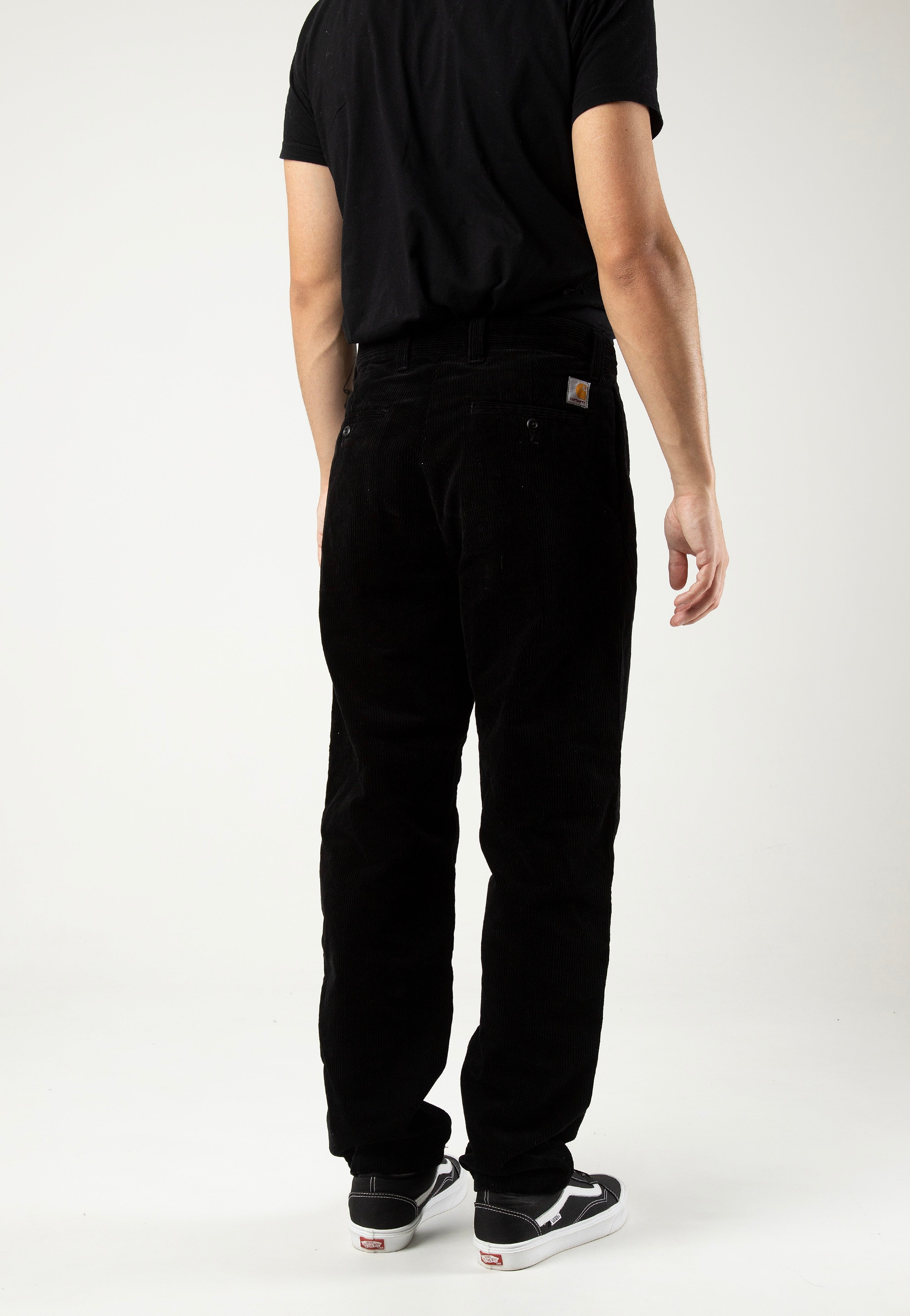Carhartt WIP - Calder Rinsed Black - Pants | Men-Image