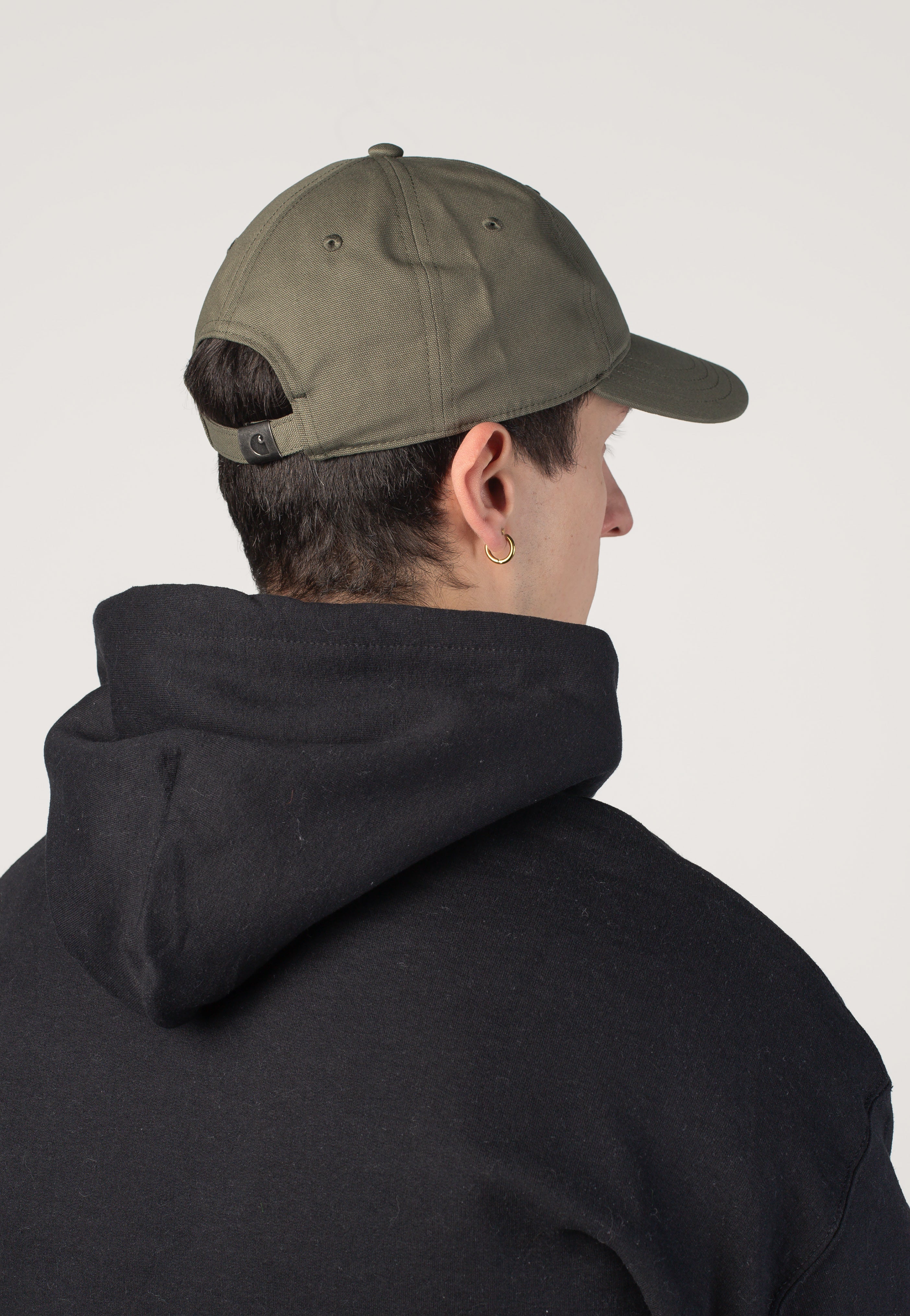 Carhartt WIP - Canvas Script Leaf/Tourmaline - Cap | Neutral-Image