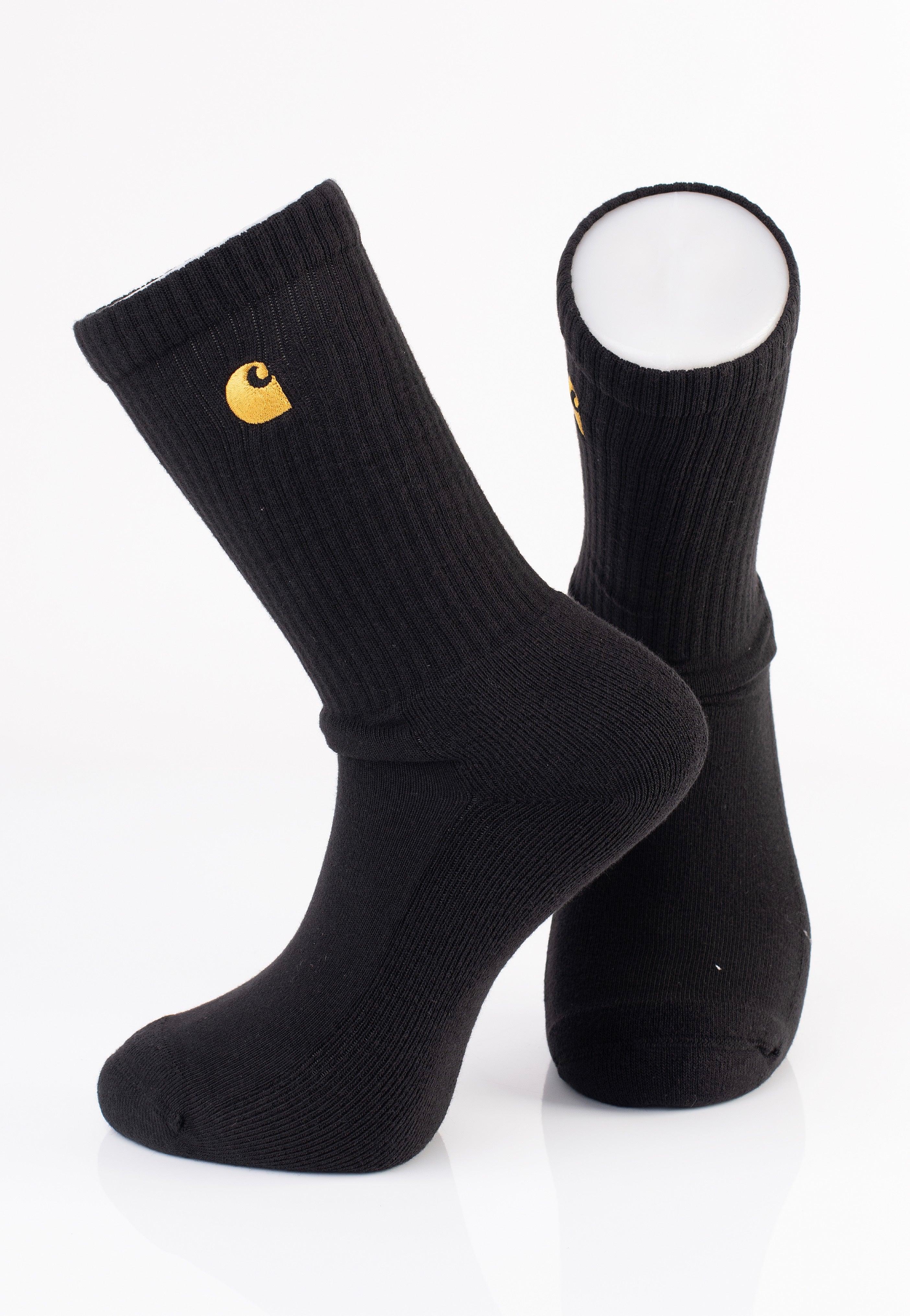 Carhartt WIP - Chase Black/Gold - Socks | Neutral-Image