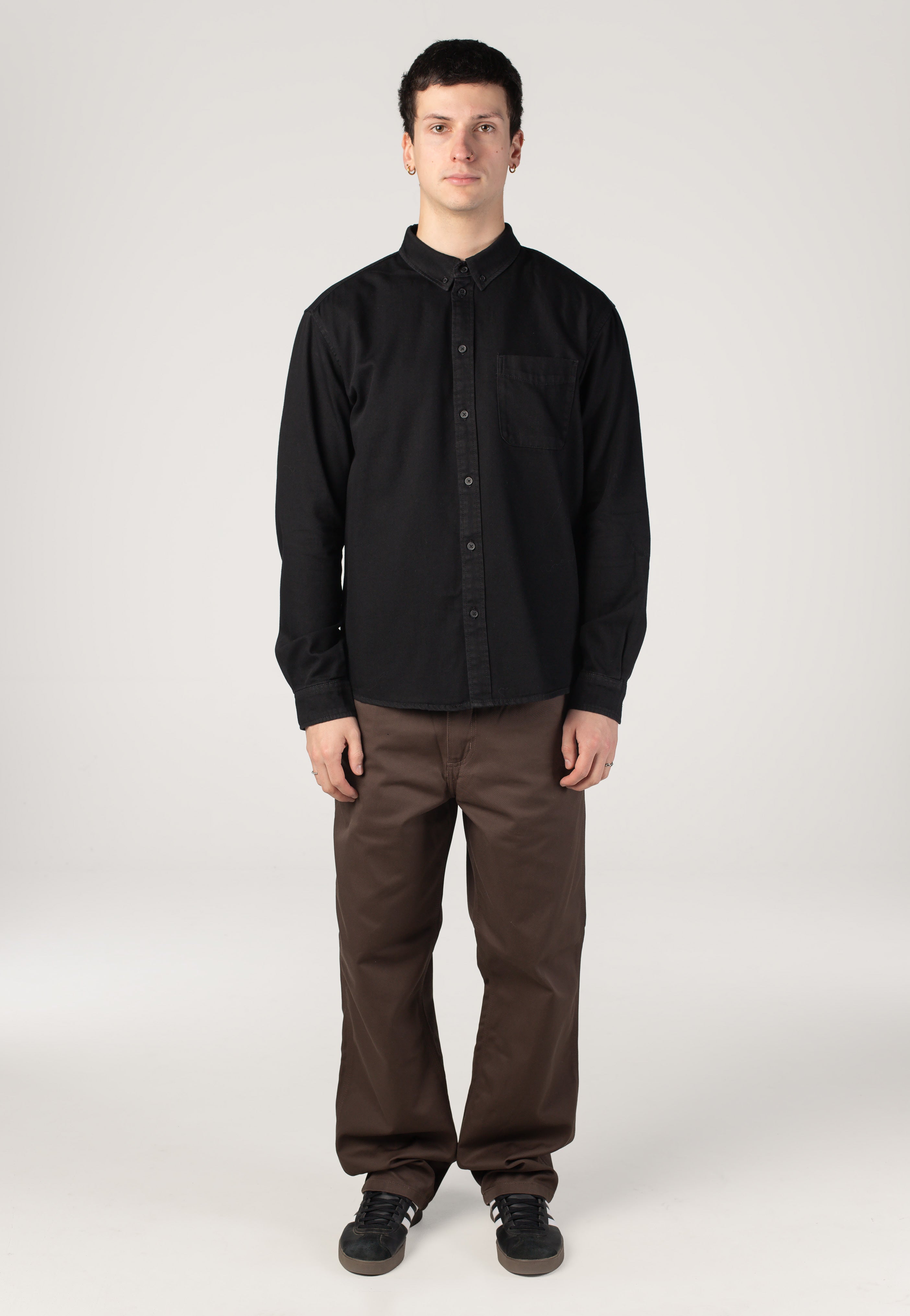 Only & Sons - Orson Black Denim - Shirt | Men-Image