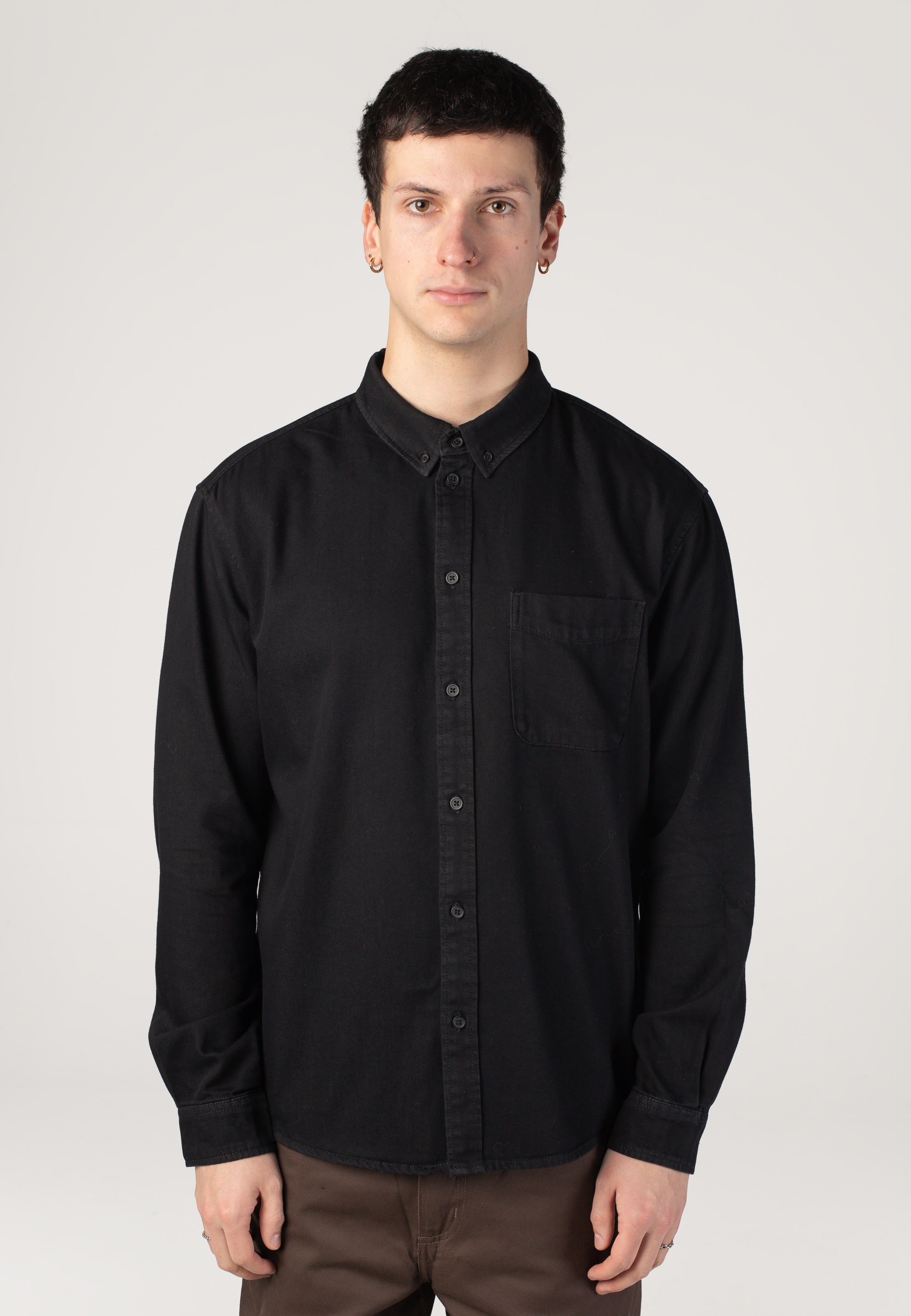 Only & Sons - Orson Black Denim - Shirt | Men-Image