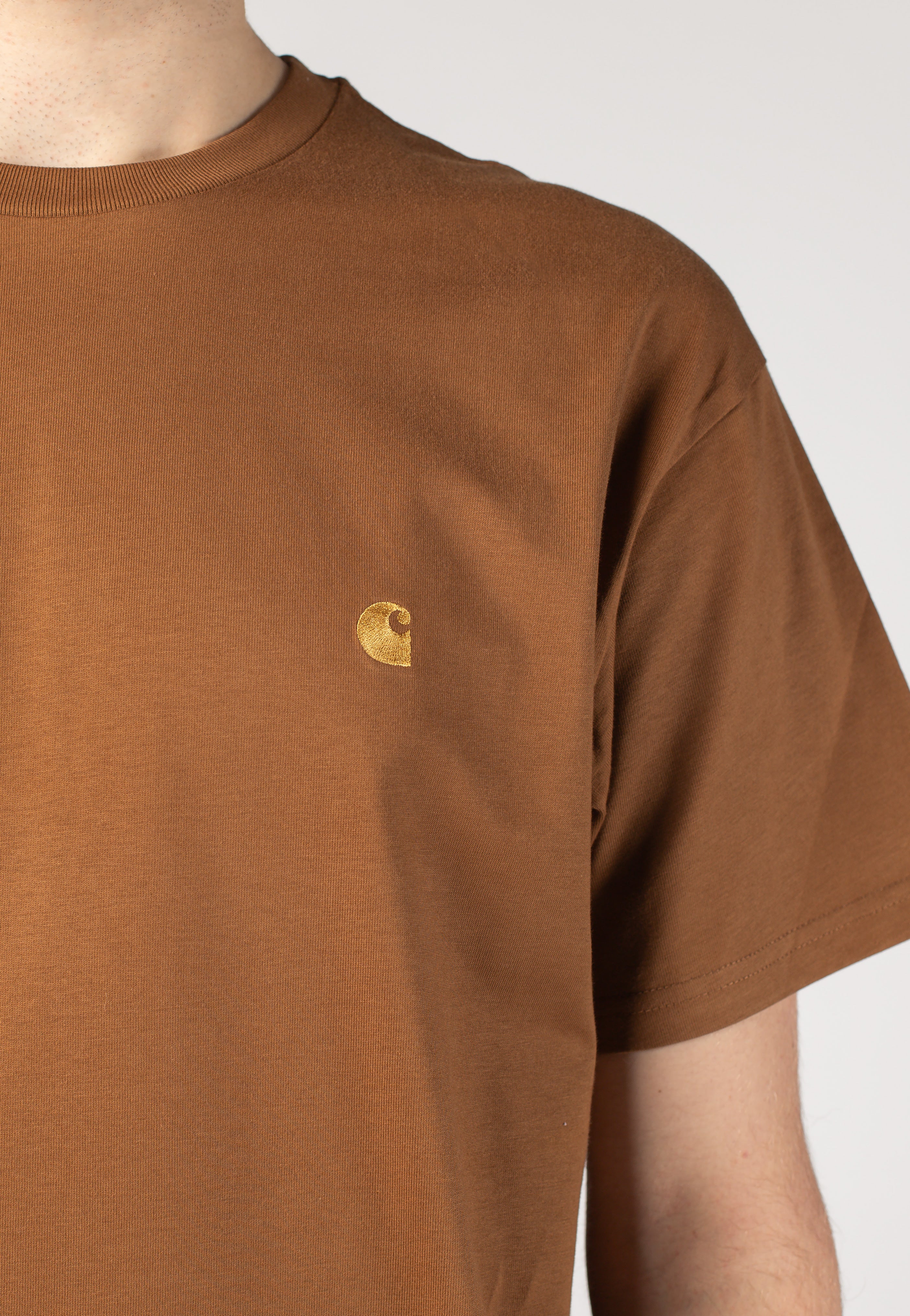 Carhartt WIP - Chase Hamilton Brown/Gold - T-Shirt | Men-Image