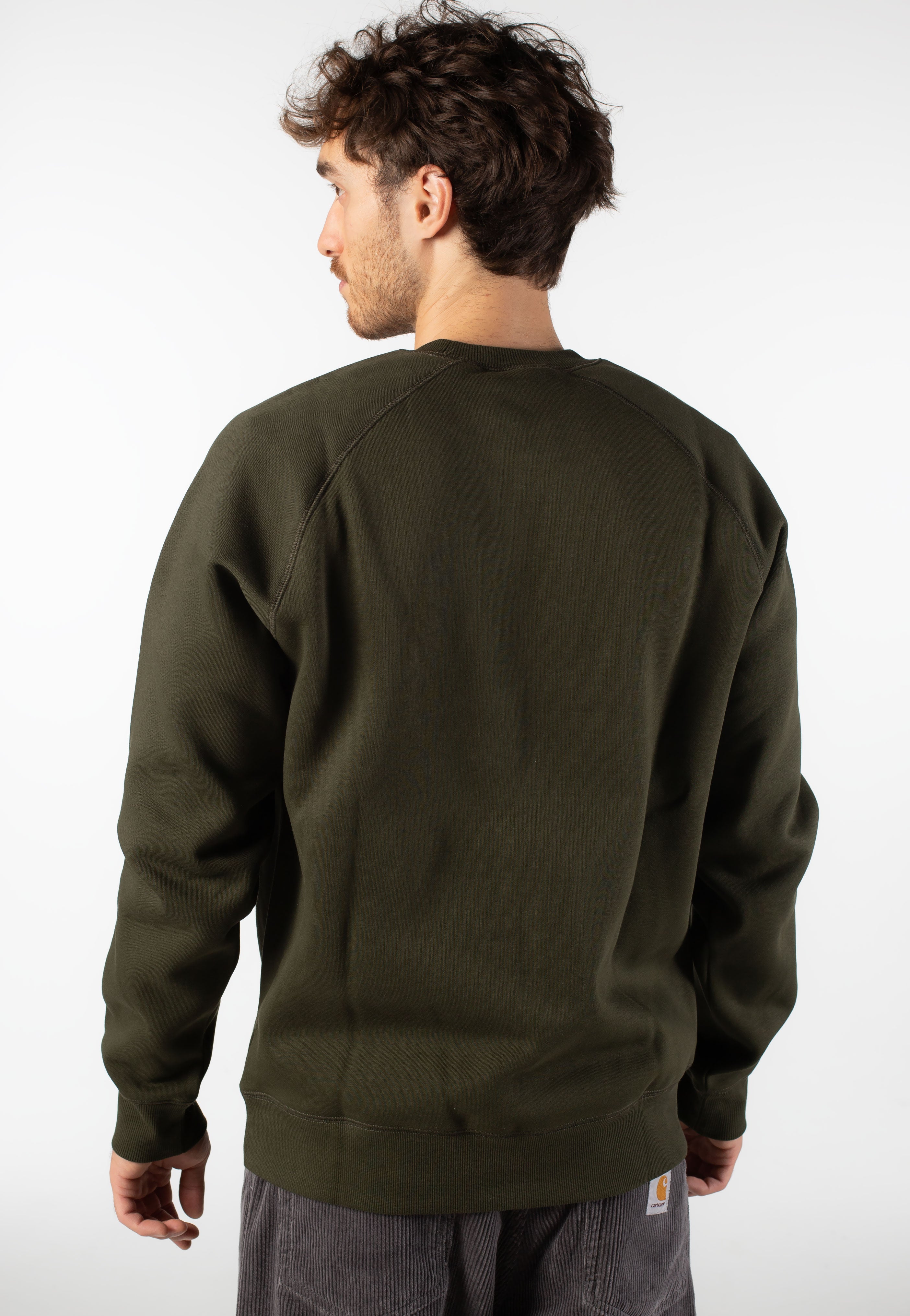 Carhartt WIP - Chase Olive/Gold - Sweater | Men-Image