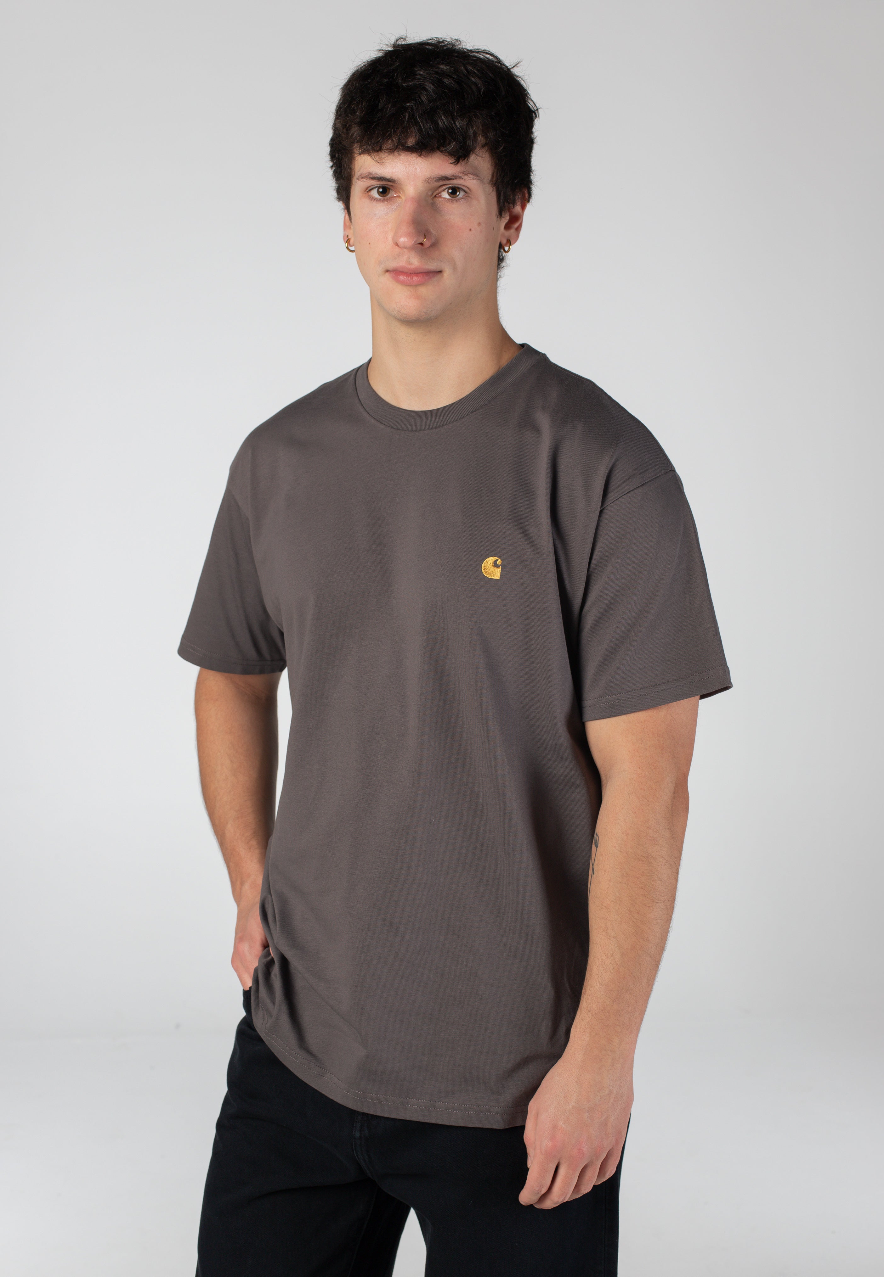 Carhartt WIP - Chase Porphyry/Gold - T-Shirt | Men-Image