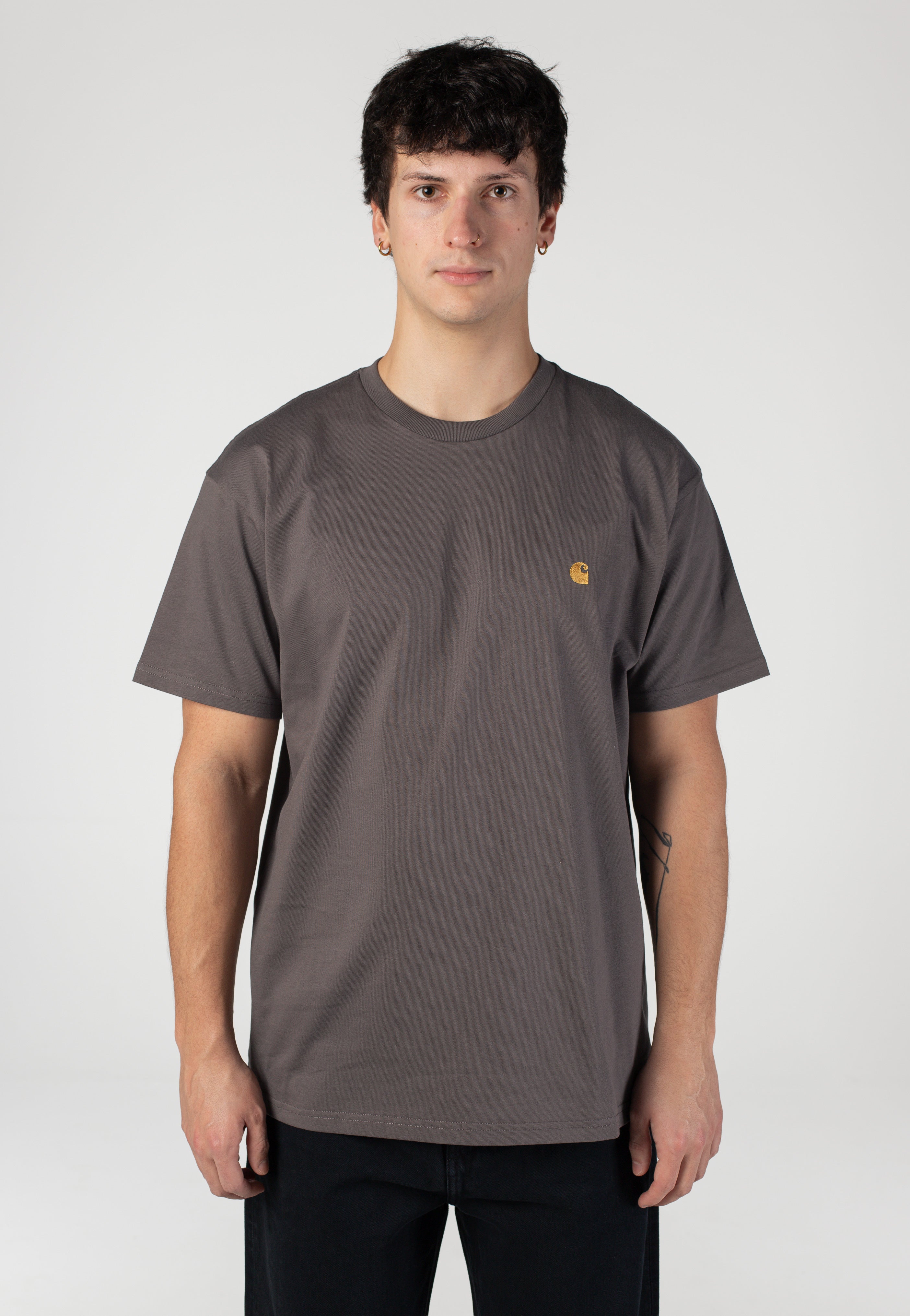Carhartt WIP - Chase Porphyry/Gold - T-Shirt | Men-Image