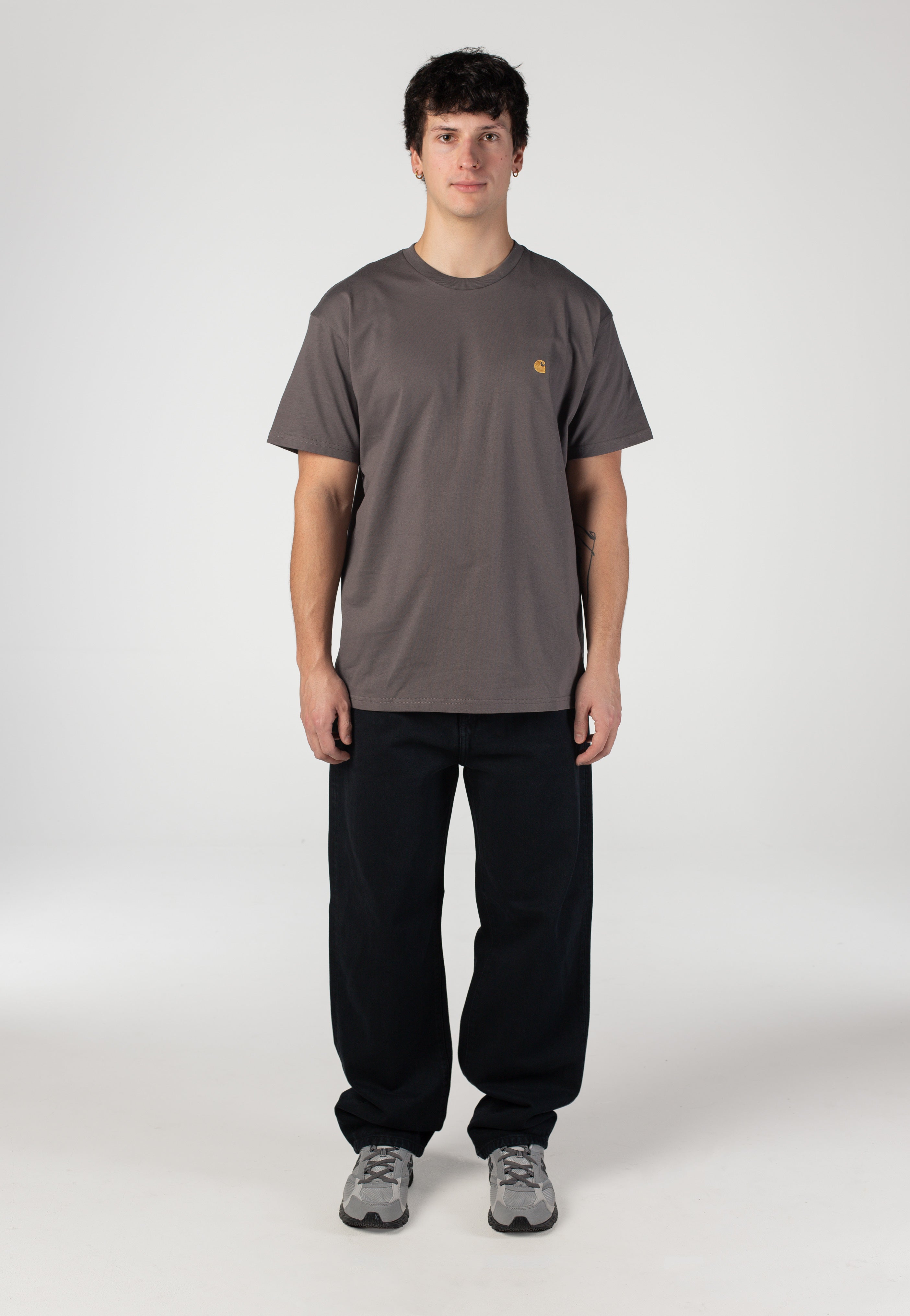 Carhartt WIP - Chase Porphyry/Gold - T-Shirt | Men-Image