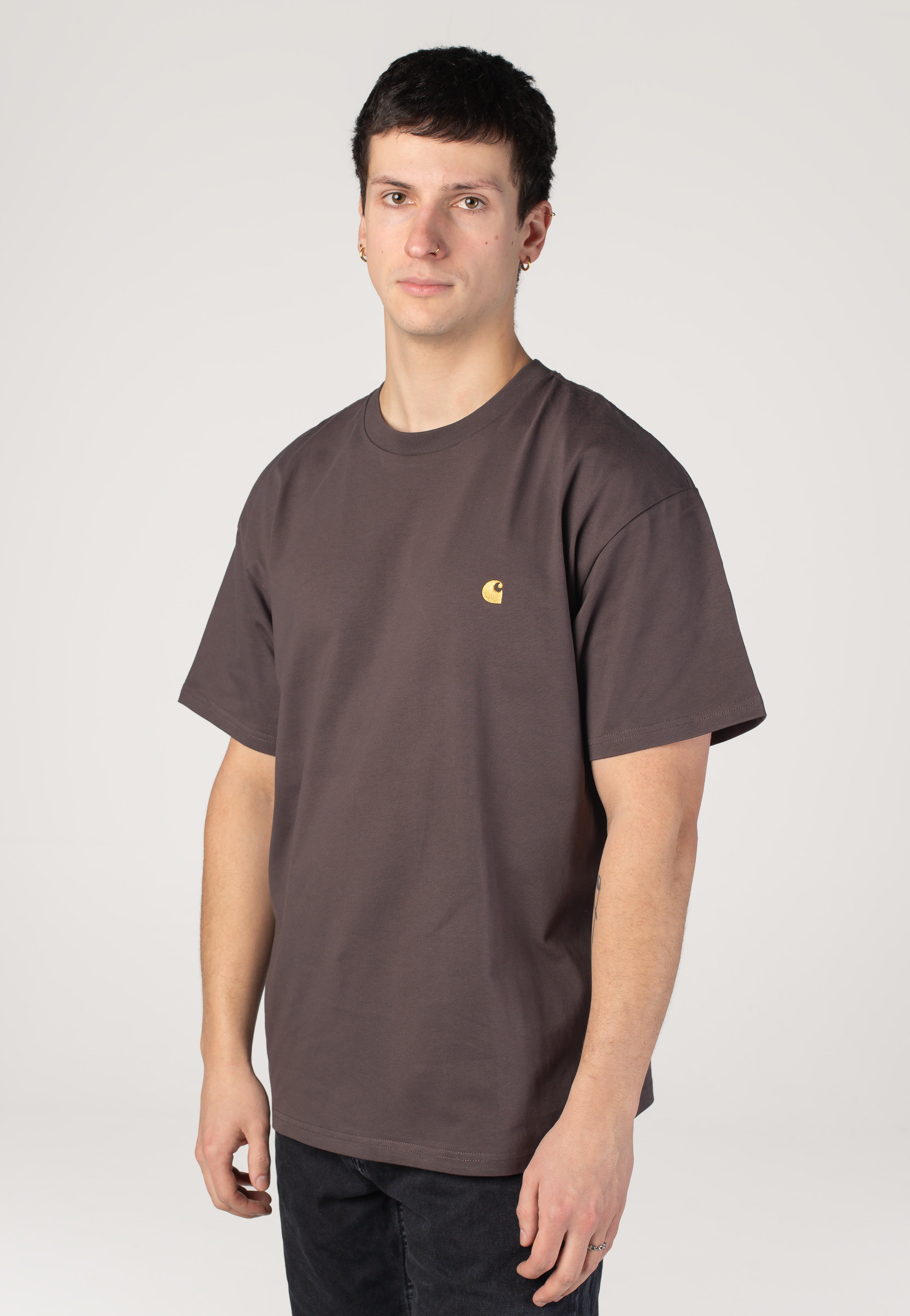 Carhartt WIP - Chase Shale/Gold - T-Shirt | Men-Image