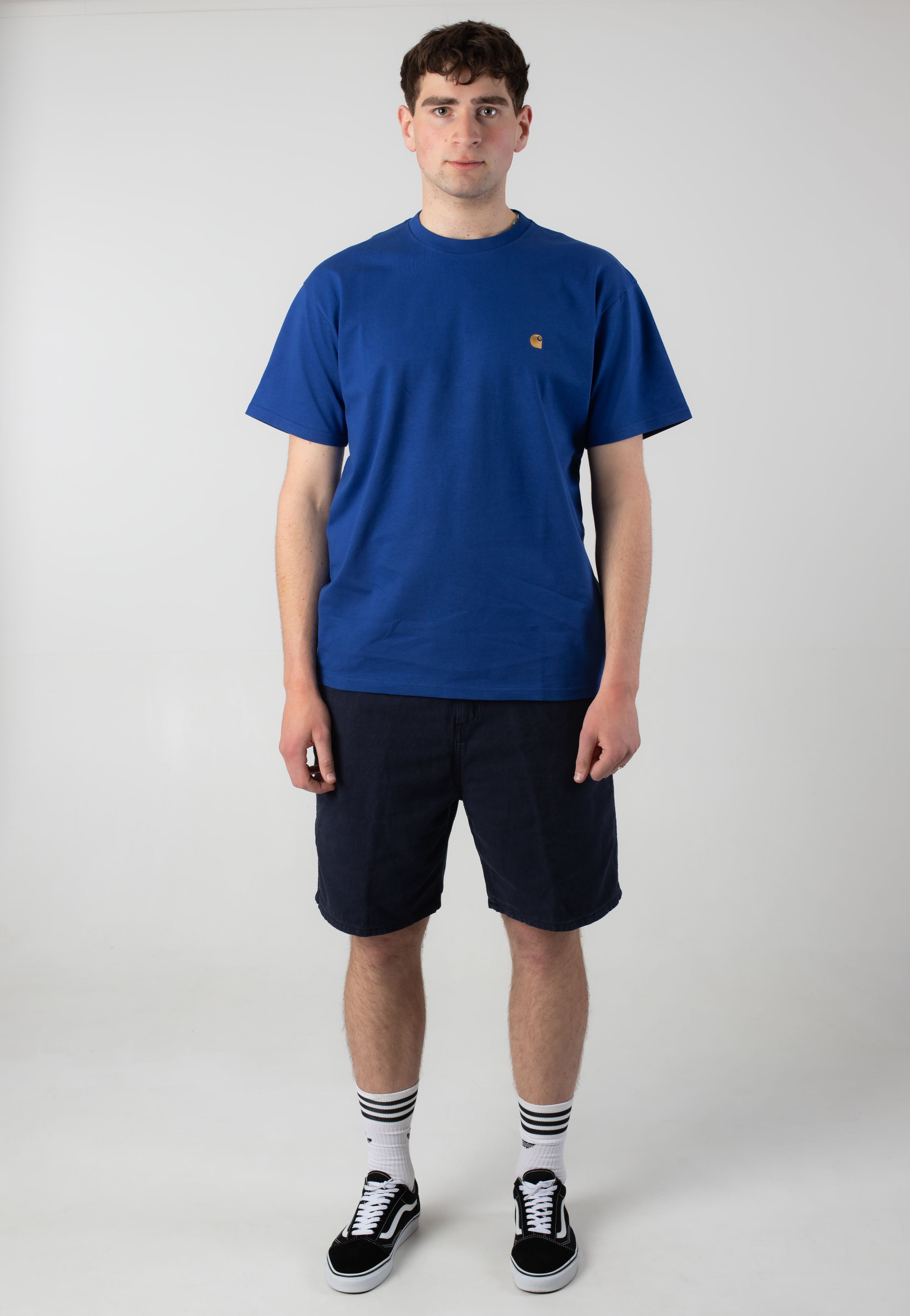 Carhartt WIP - Chase Wolfsbane/Gold - T-Shirt | Men-Image