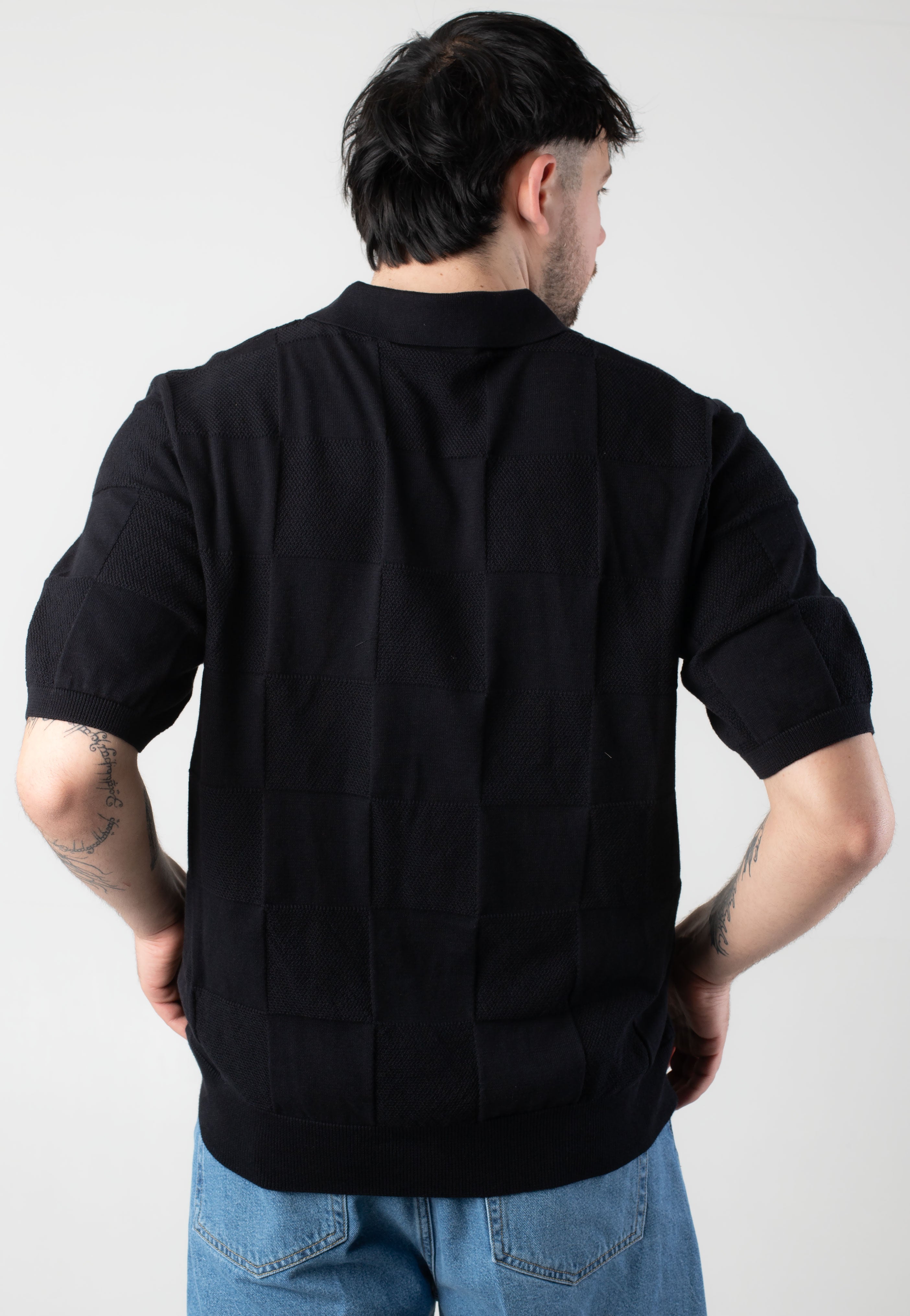 Carhartt WIP - Checker Black - Polo | Men-Image