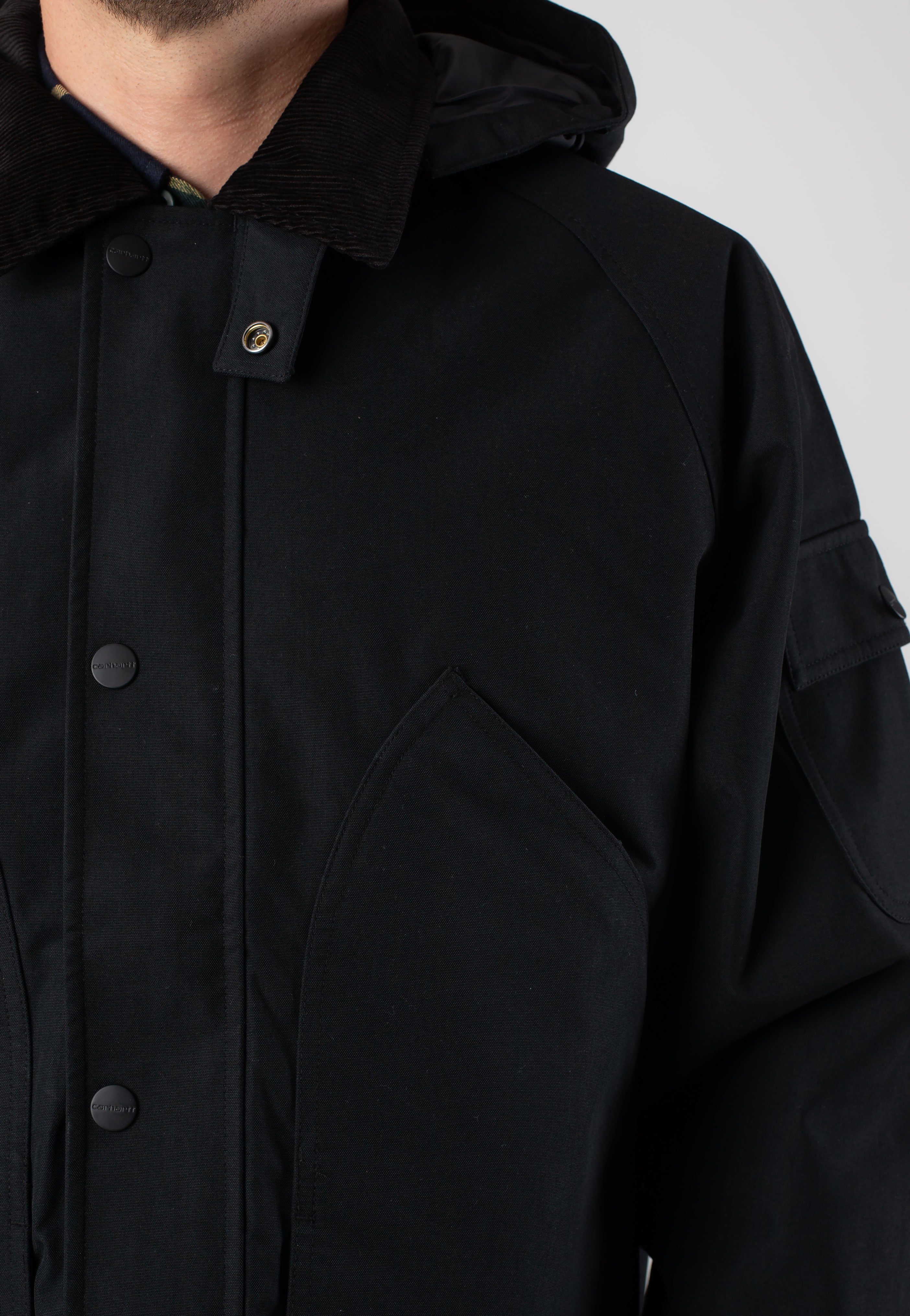 Carhartt WIP - Clarton Black/Black - Jacket | Men-Image