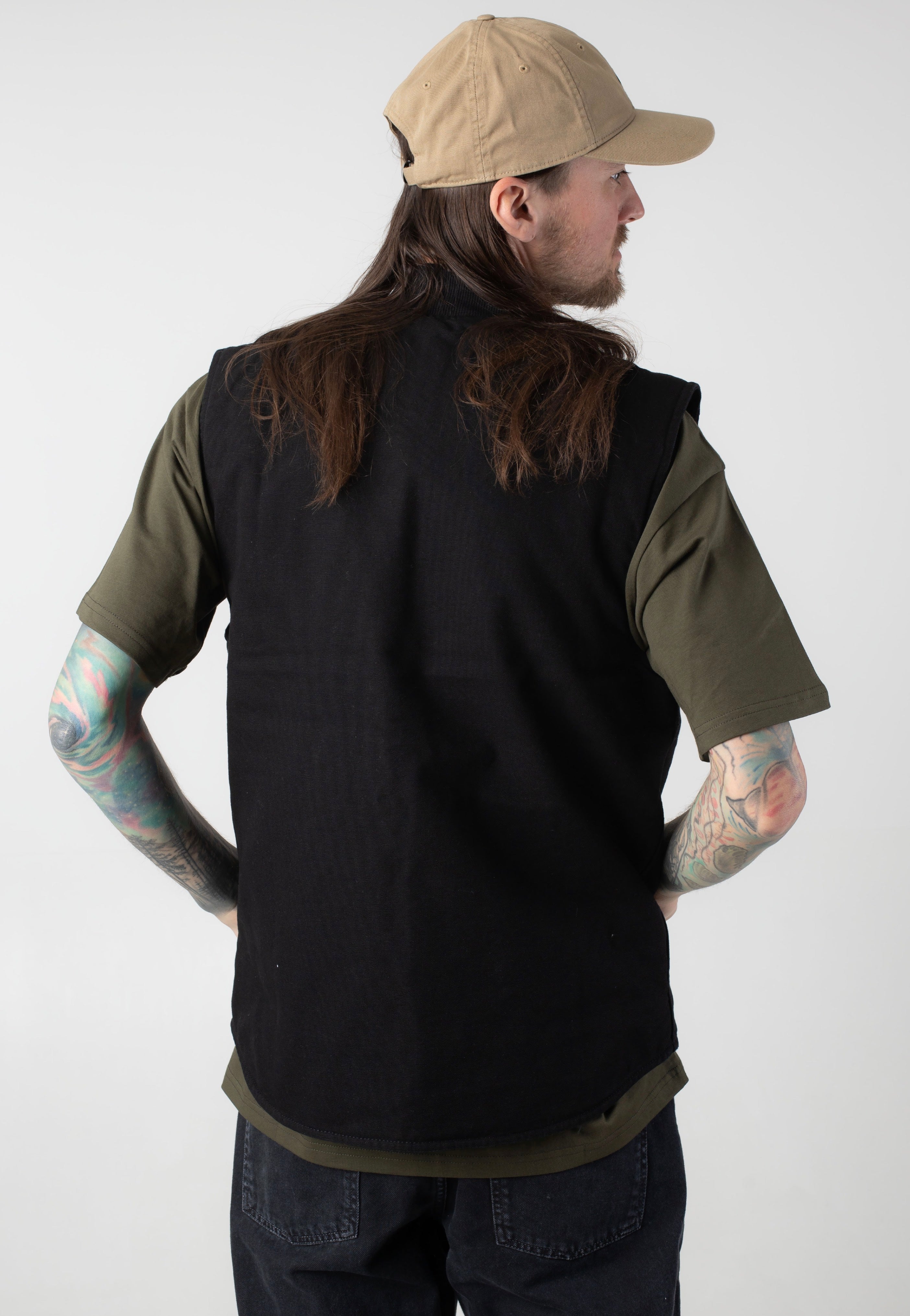 Carhartt WIP - Classic Black Rinsed - Vest | Men-Image