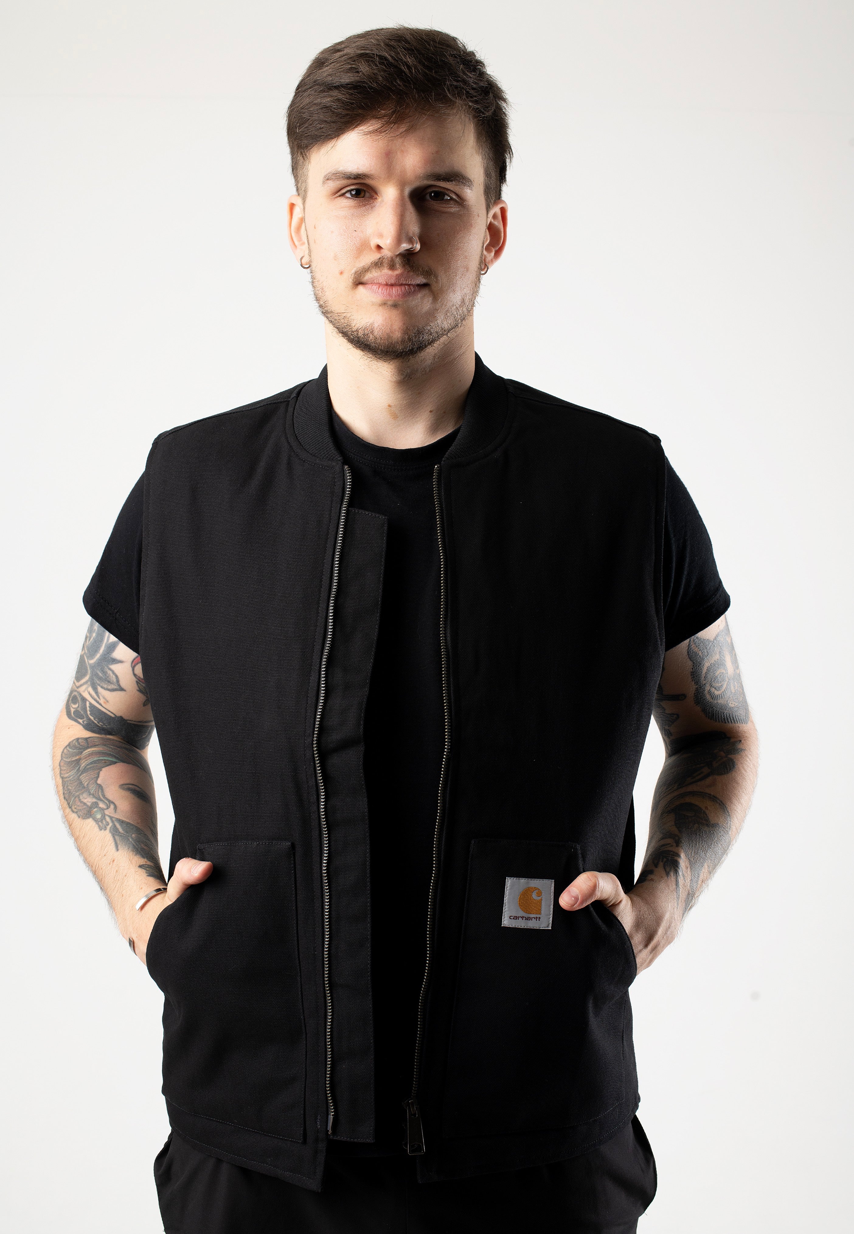 Carhartt WIP Classic Rigid Black - Vest | Impericon