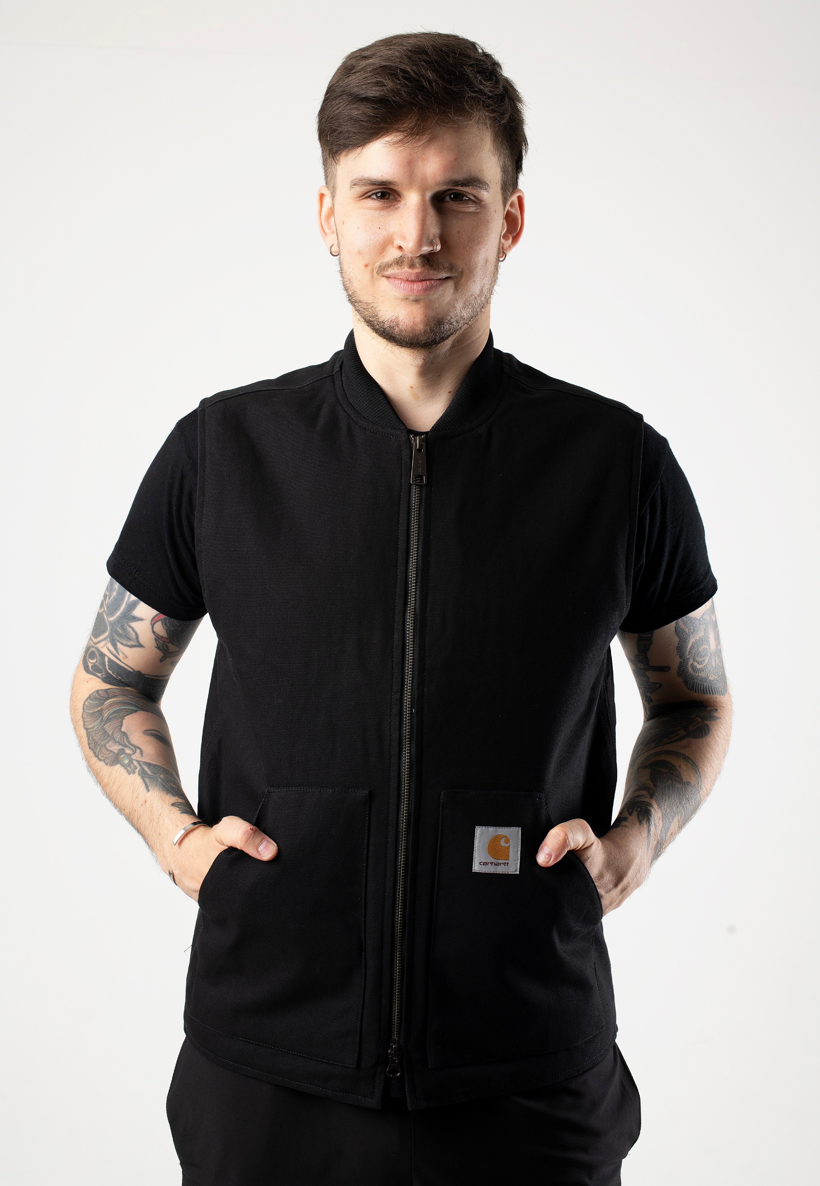 Carhartt WIP Classic Rigid Black - Vest | Impericon