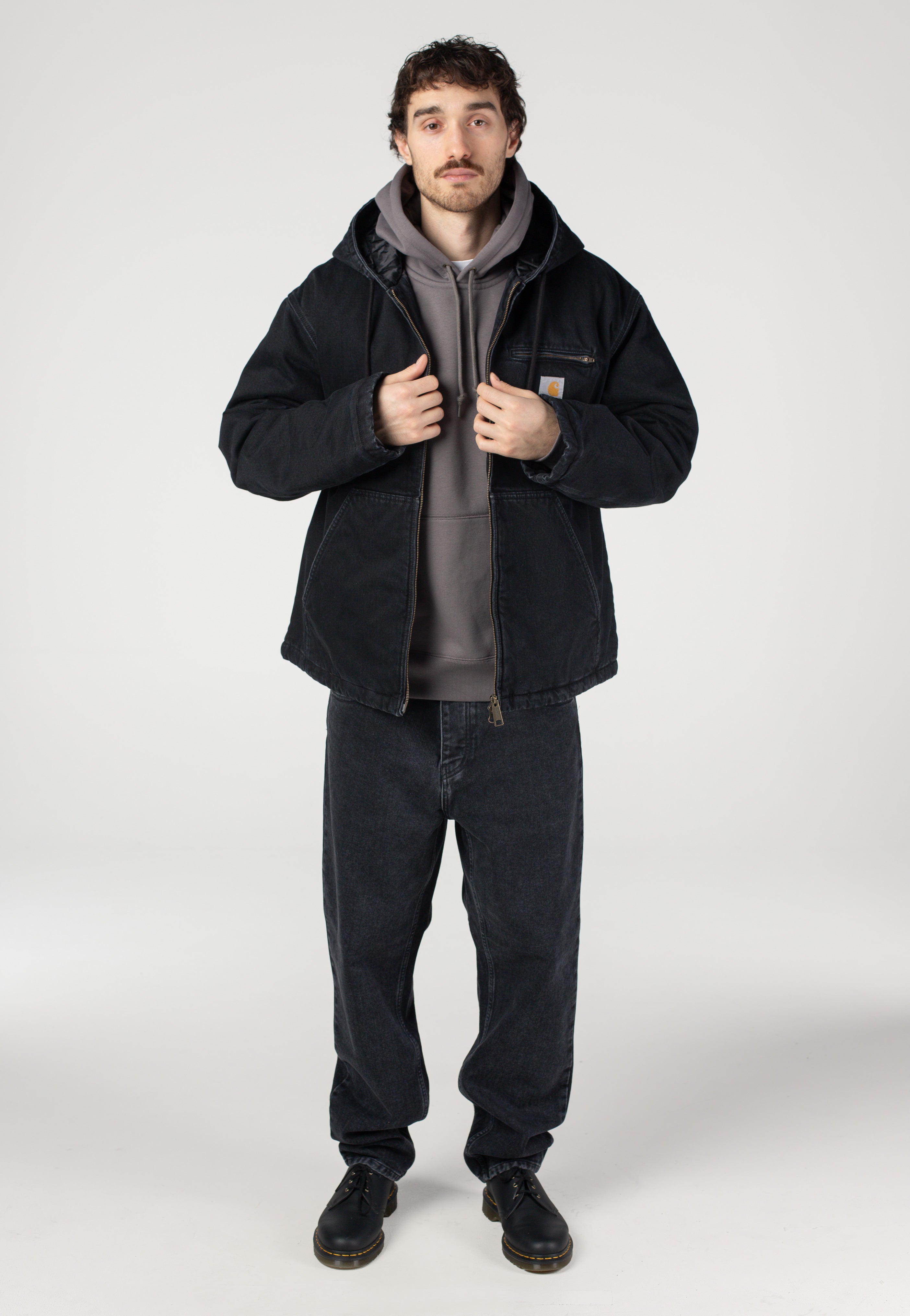 Carhartt WIP - Cleveland Stone Washed Black - Jacket | Impericon