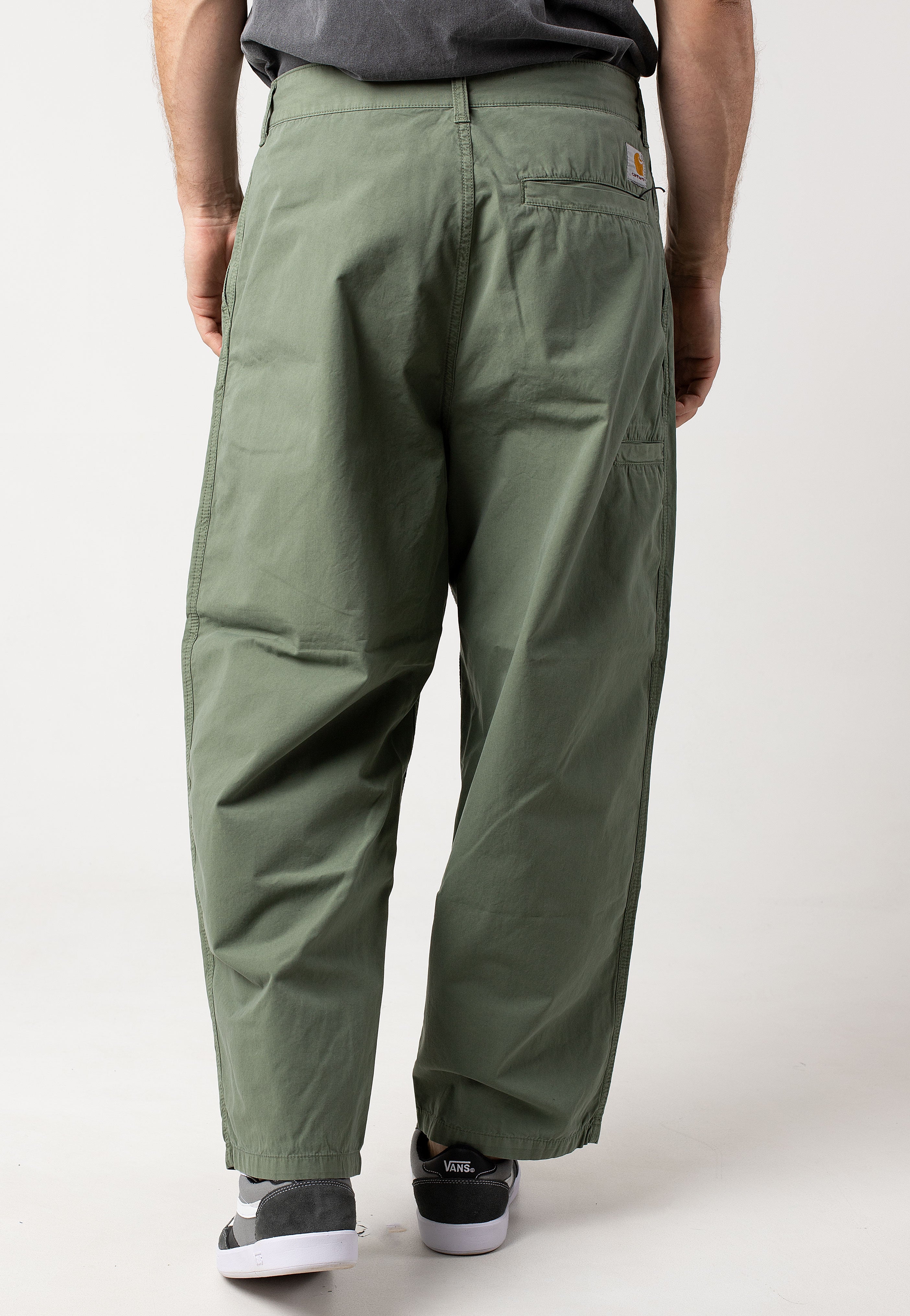 Carhartt WIP - Colston Garment Dyed Dollar Green - Pants | Men-Image