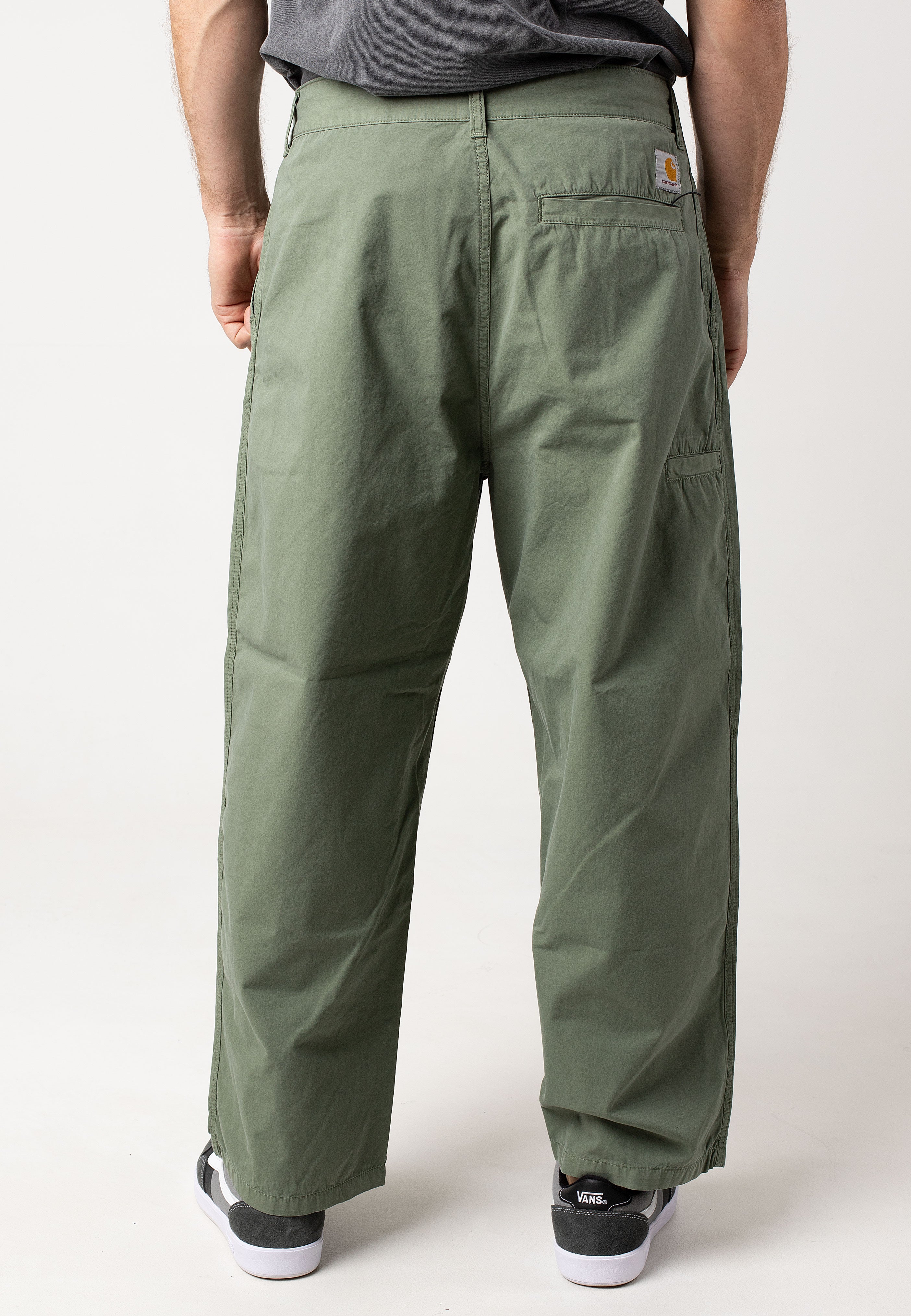 Carhartt WIP - Colston Garment Dyed Dollar Green - Pants | Men-Image