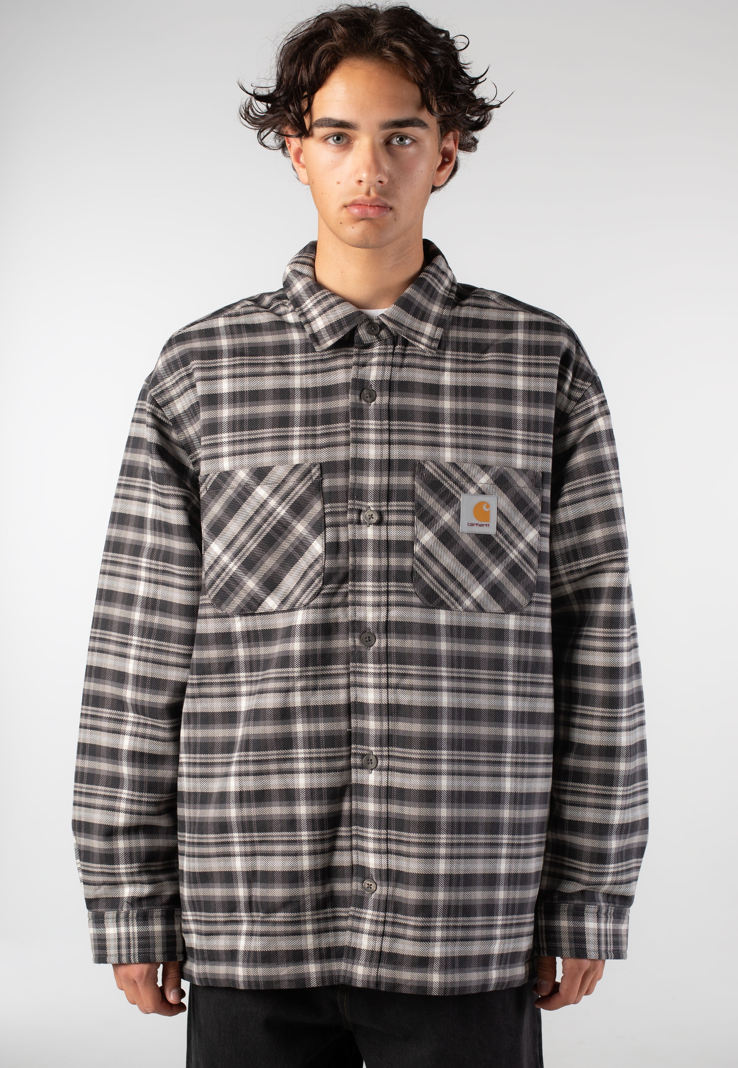 Carhartt WIP - Cronyn Check Porphyry - Jacket | Men-Image