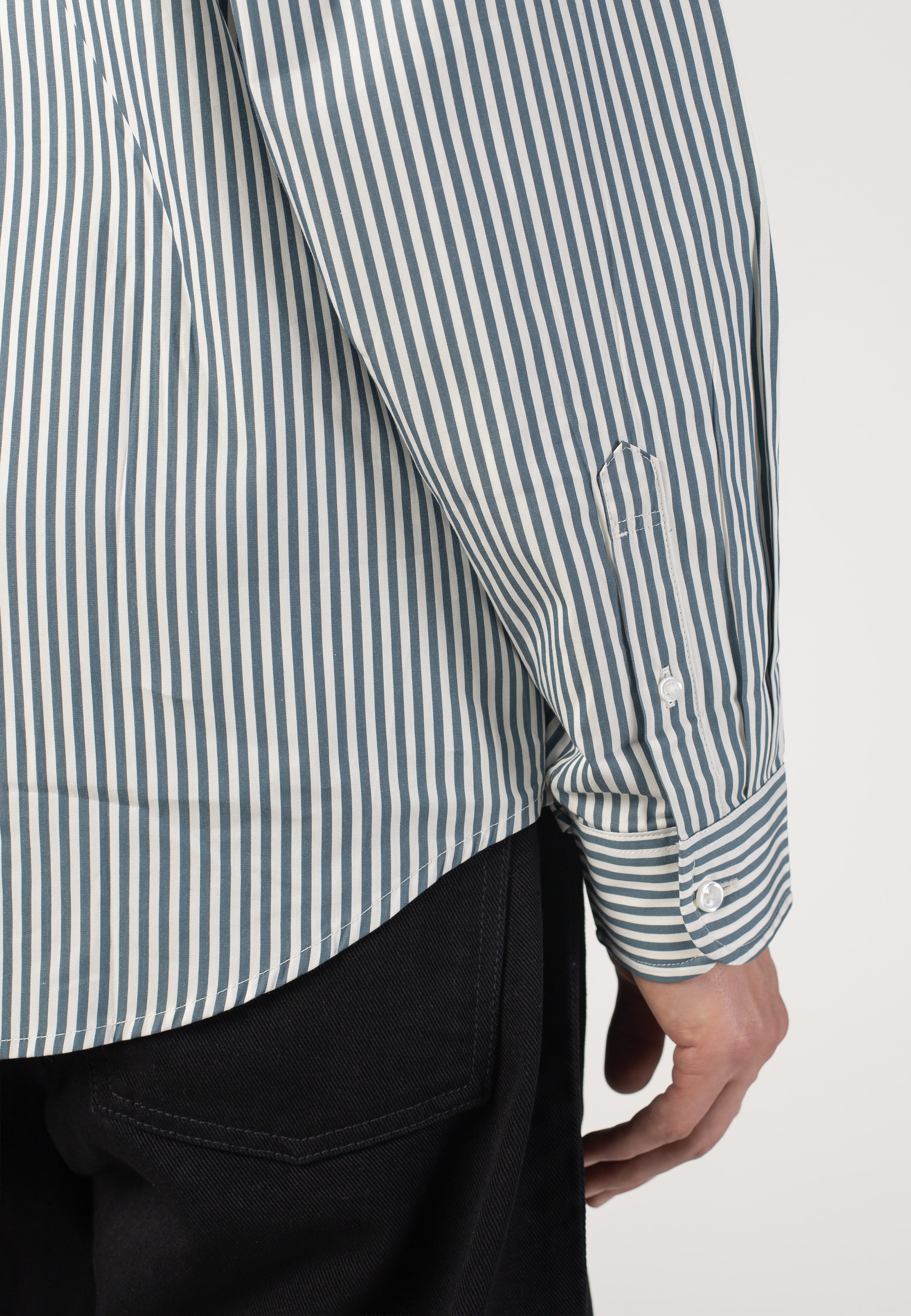 Carhartt WIP - Daldry Daldry Stripe Office Blue/Wax - Shirt | Men-Image