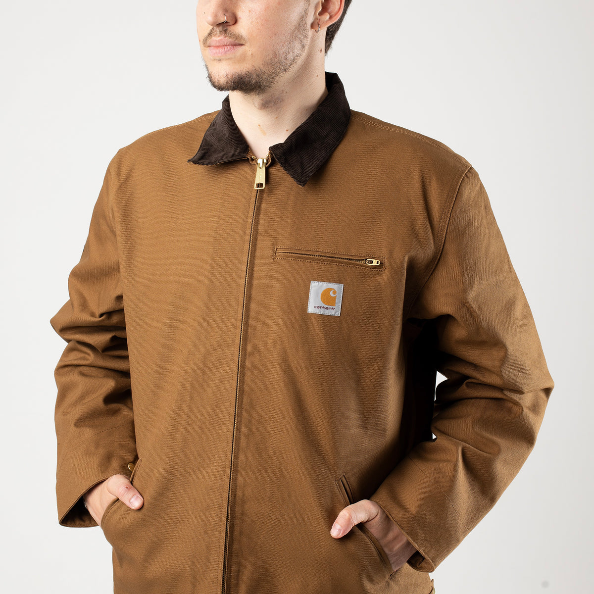 Carhartt WIP - Detroit Rigid Hamilton Brown/Tobacco - Jacket