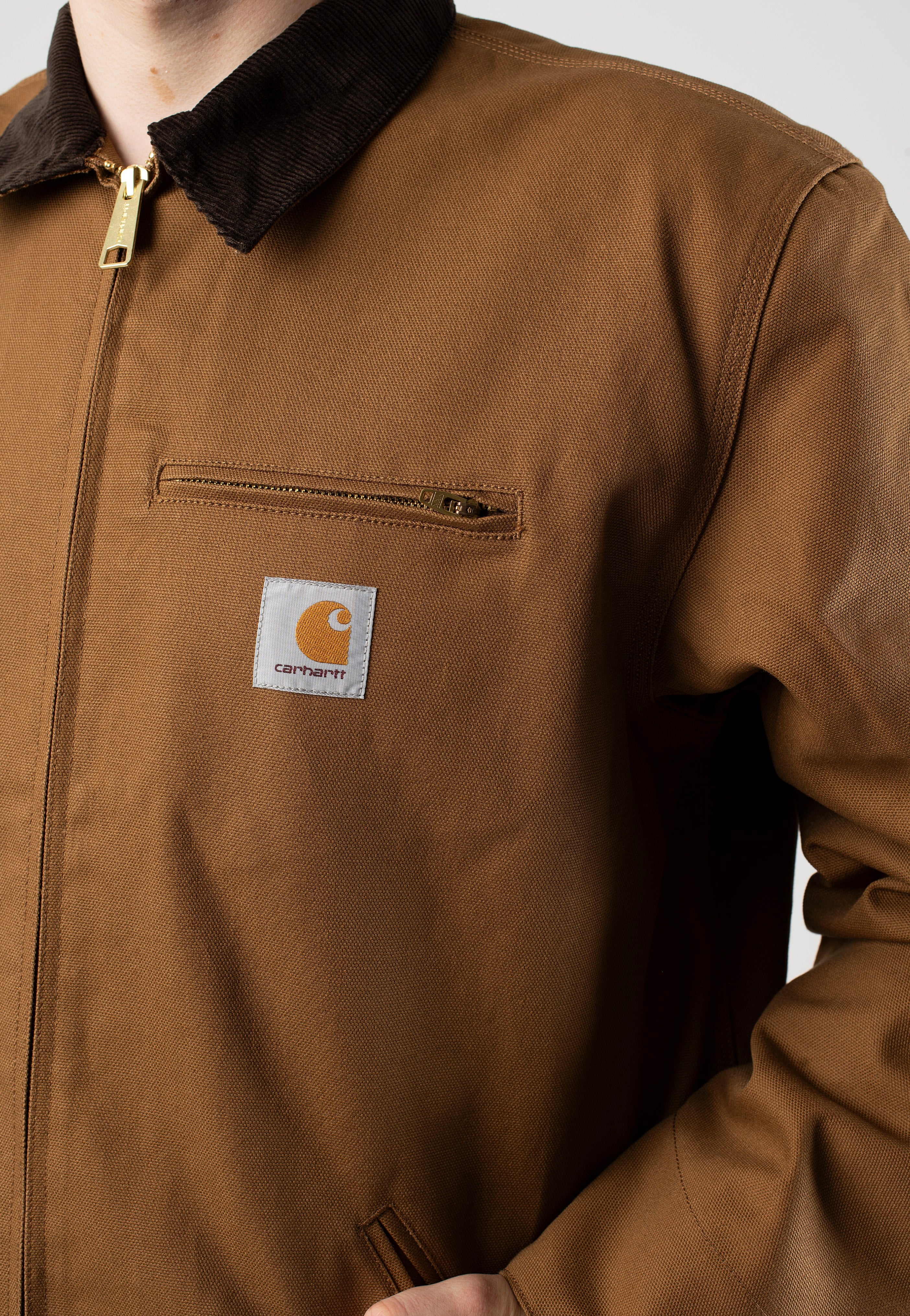 Carhartt WIP - Detroit Rigid Hamilton Brown/Tobacco - Jacket
