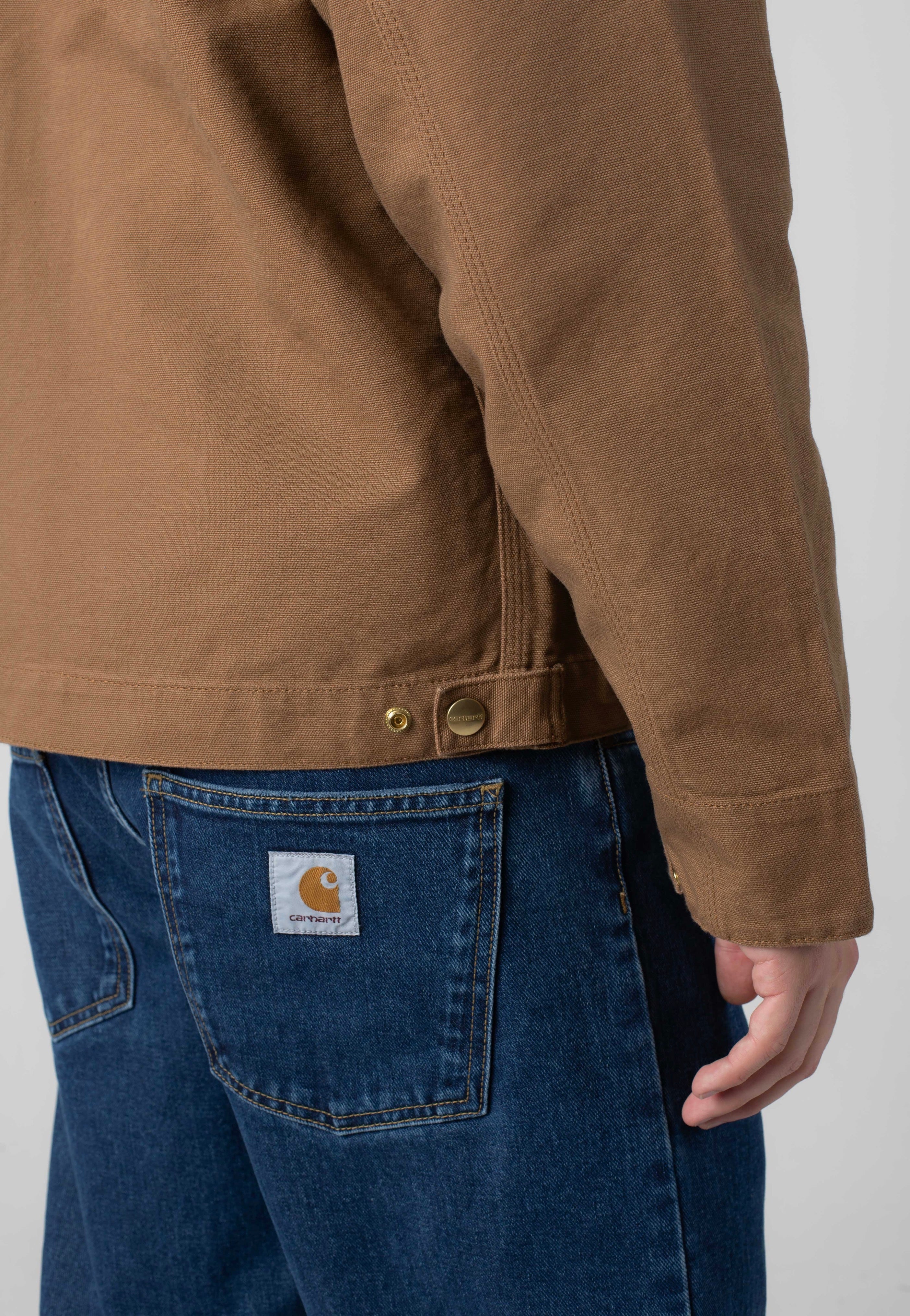 Carhartt WIP - Detroit Rinsed Hamilton Brown/Tobacco - Jacket | Men-Image