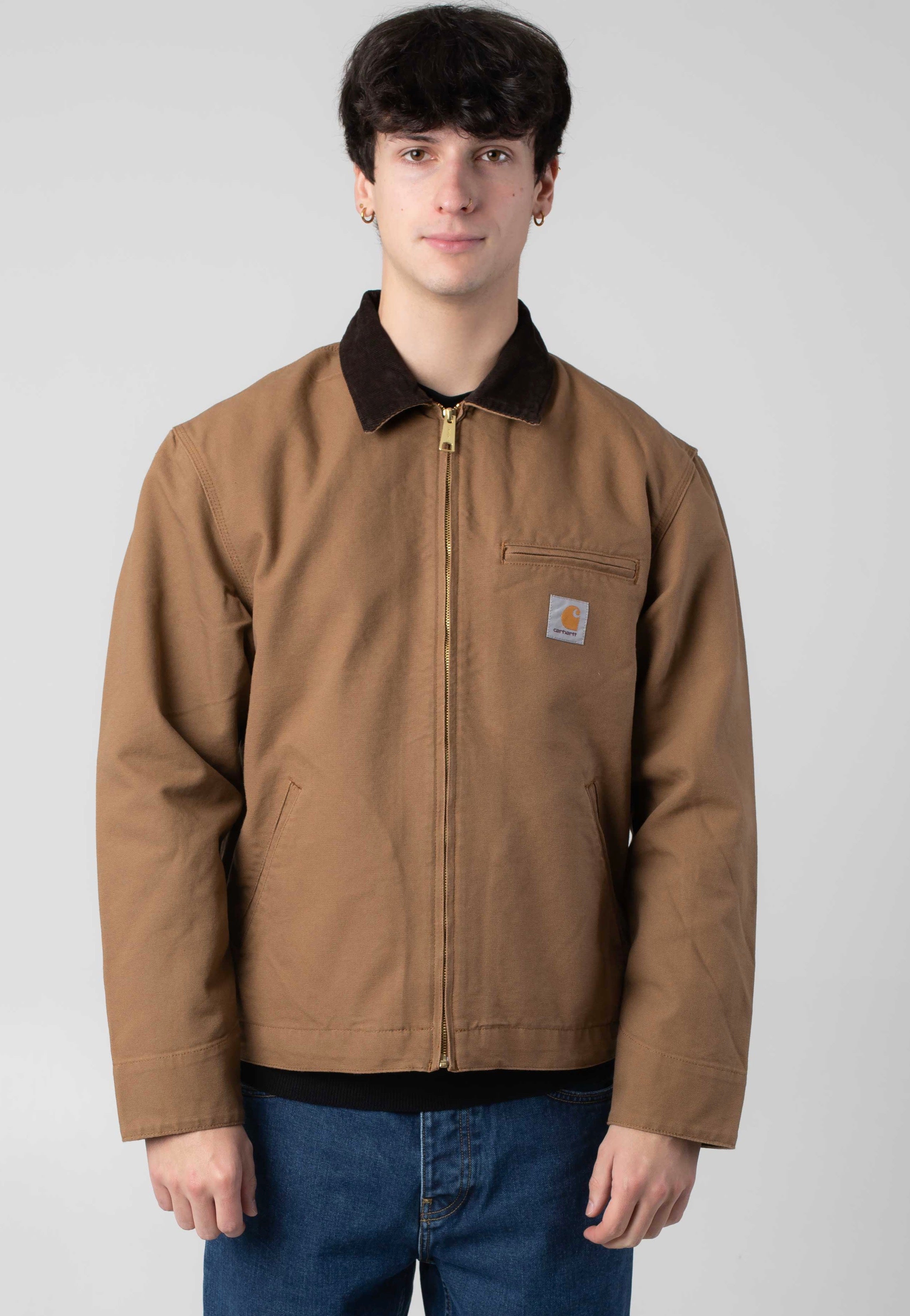 Carhartt WIP - Detroit Rinsed Hamilton Brown/Tobacco - Jacket