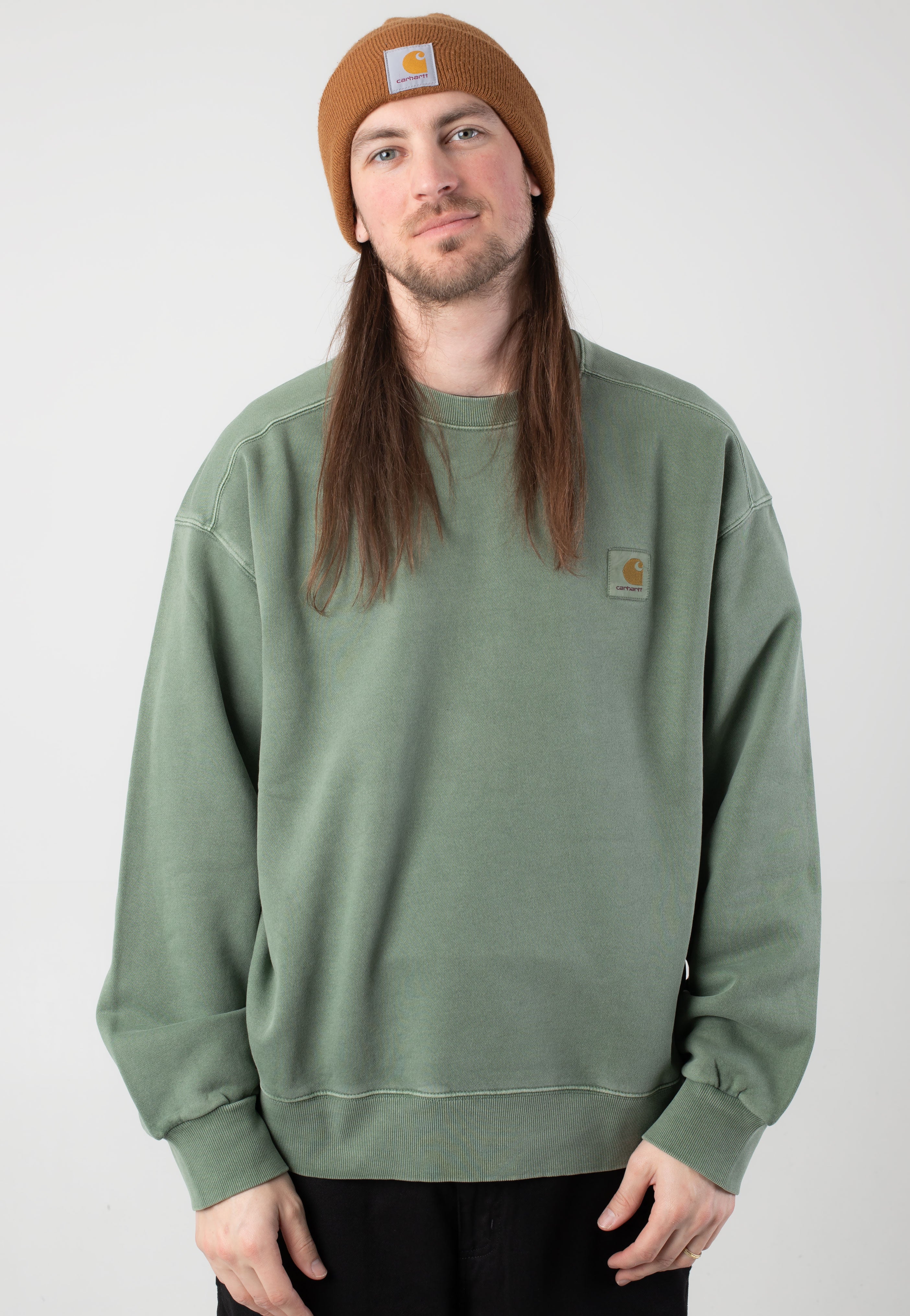 Carhartt WIP - Drewe Rinsed Black - Pants | Men-Image