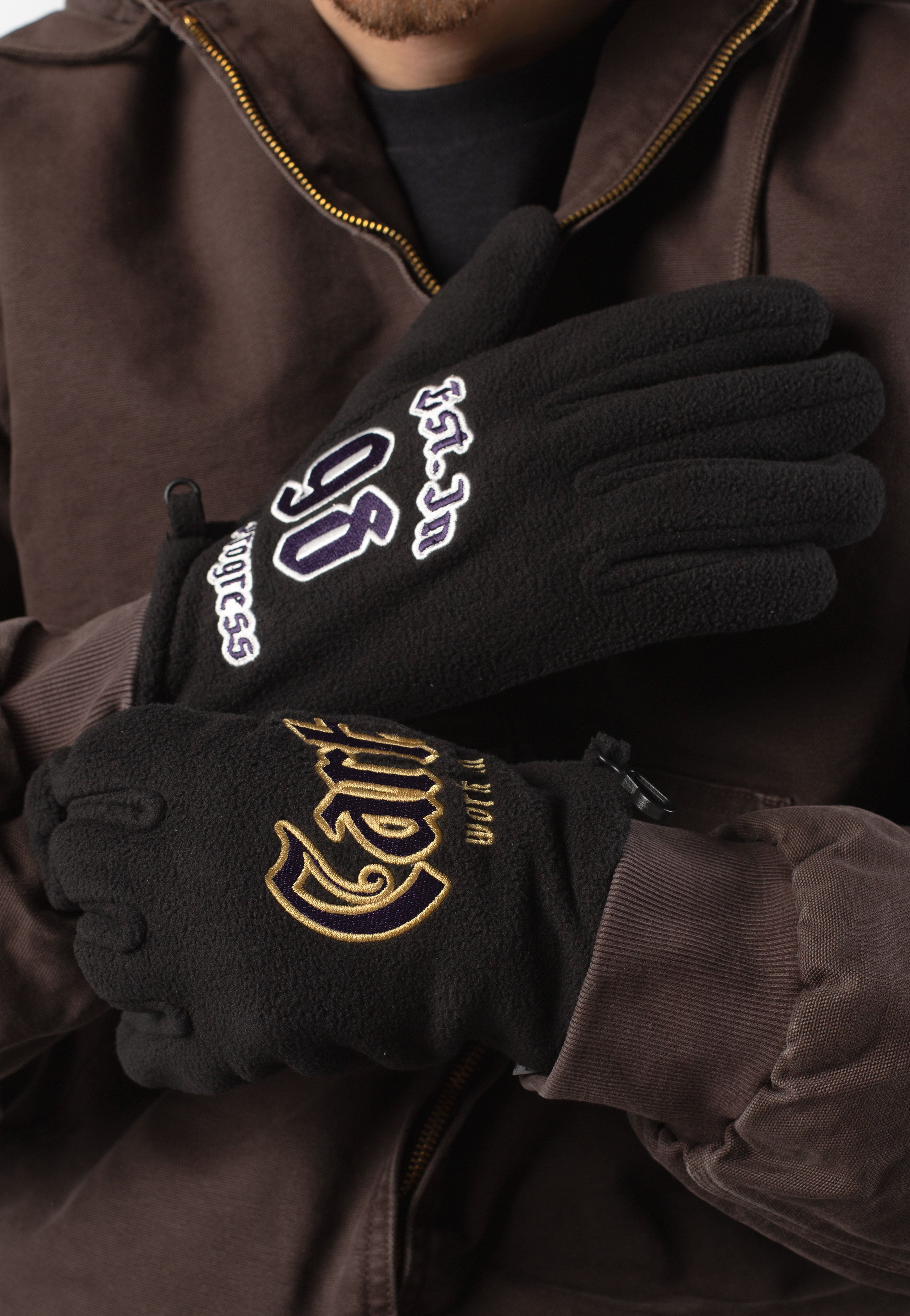 Carhartt WIP - Dual Black/Multicolor - Gloves | Neutral-Image