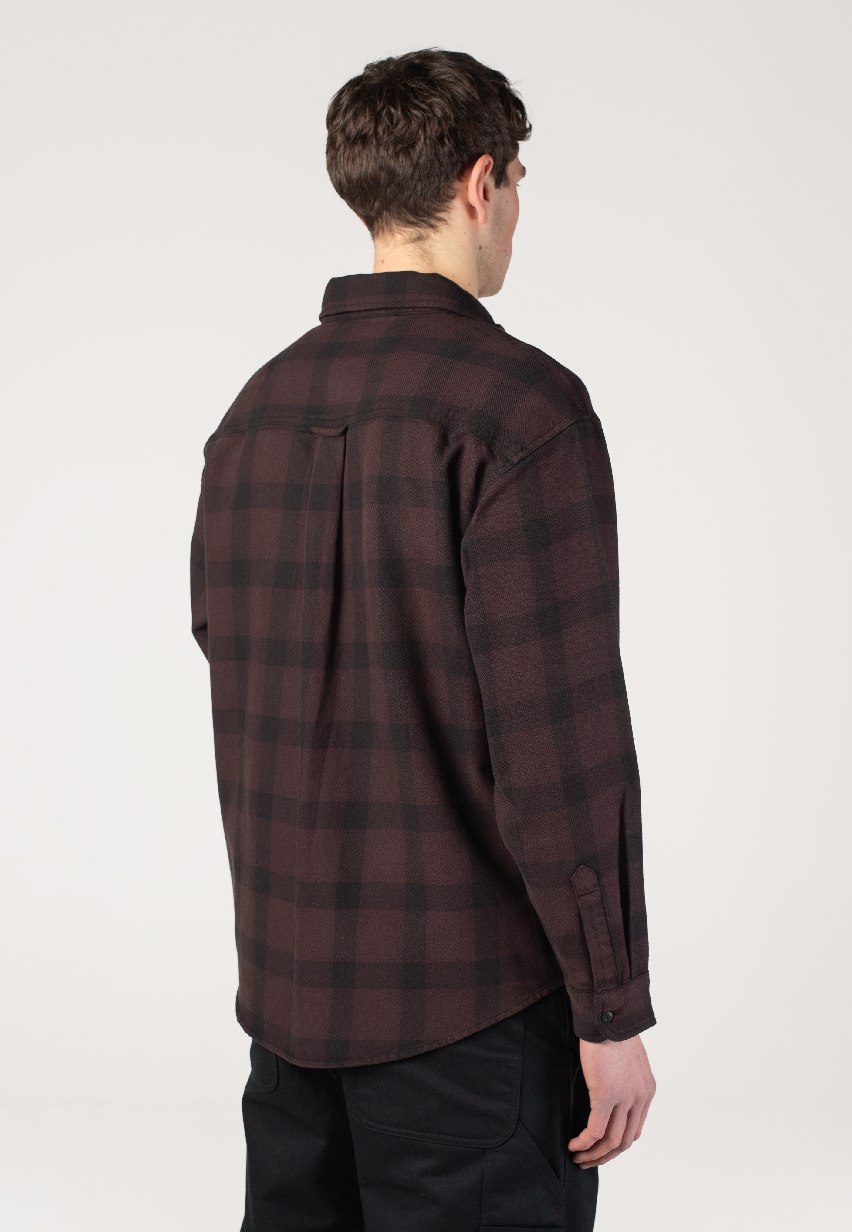 Carhartt WIP - Edmands Check Natural/Palisander - Shirt | Men-Image