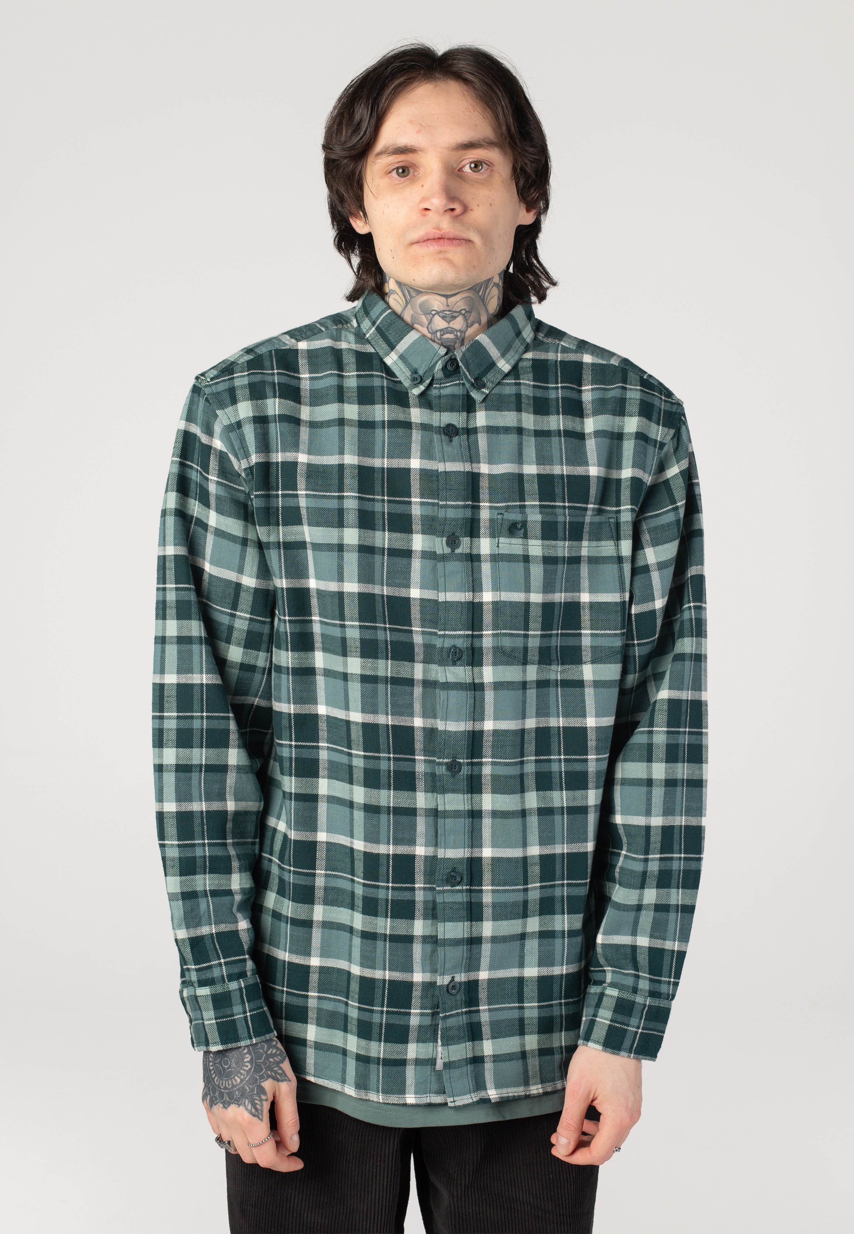 Carhartt WIP - Fendrick Fendrick Check/Deep Lagoon - Shirt | Men-Image